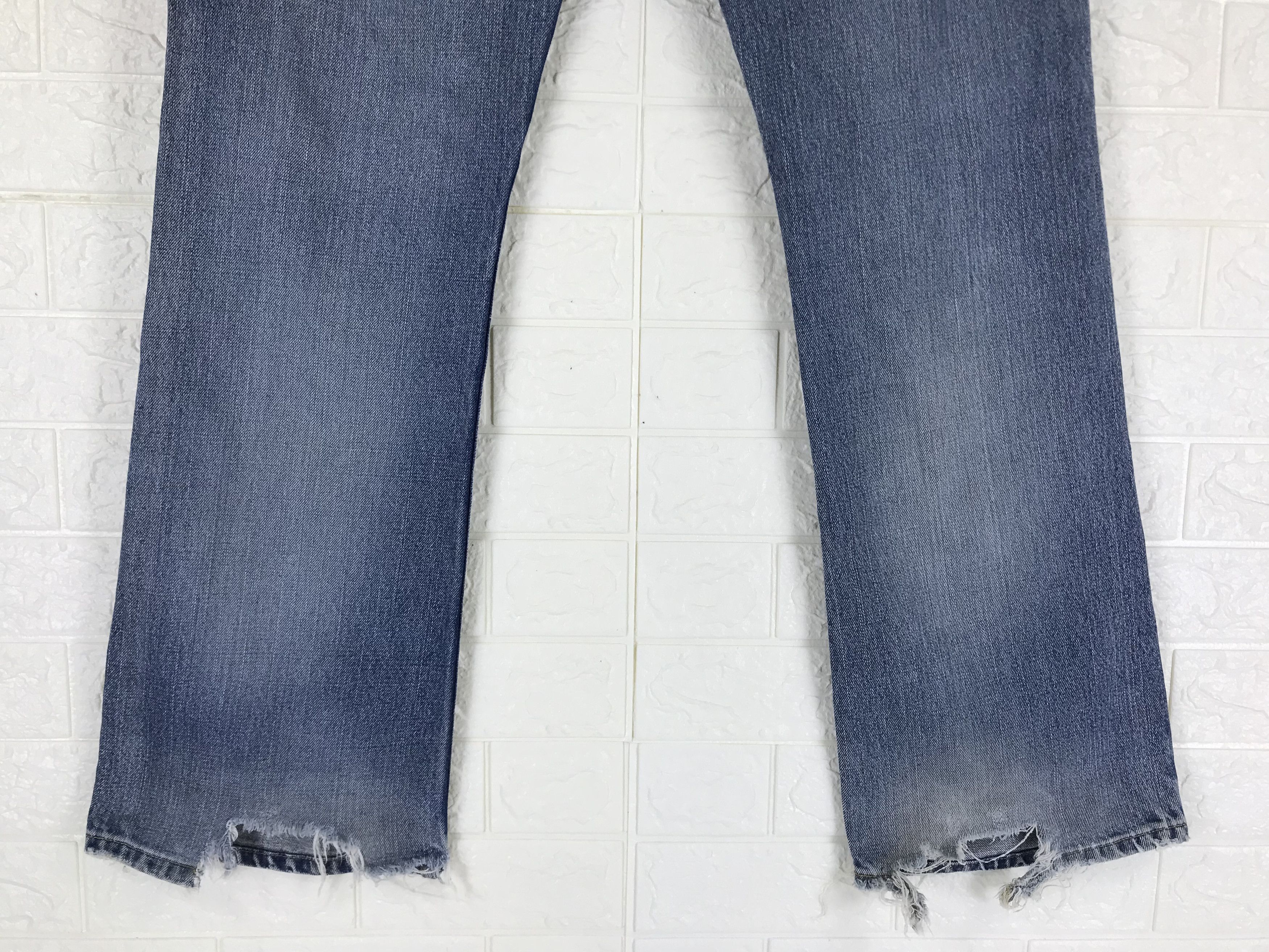 Levi's Vintage Levi's 527 Flare Jeans Distressed Denim Size US 32 / EU 48 - 8 Thumbnail
