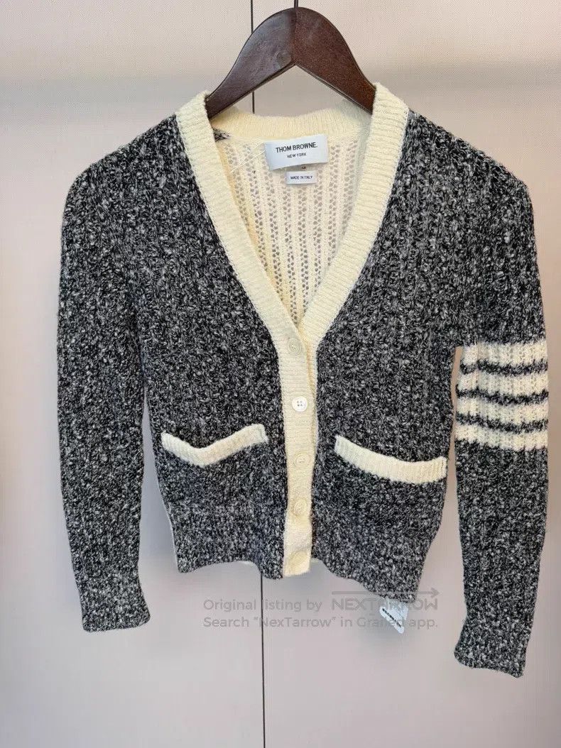 Thom Browne Thom Browne Woolen Blended Cardigan Size XS / US 0-2 / IT 36-38 - 1 Thumbnail
