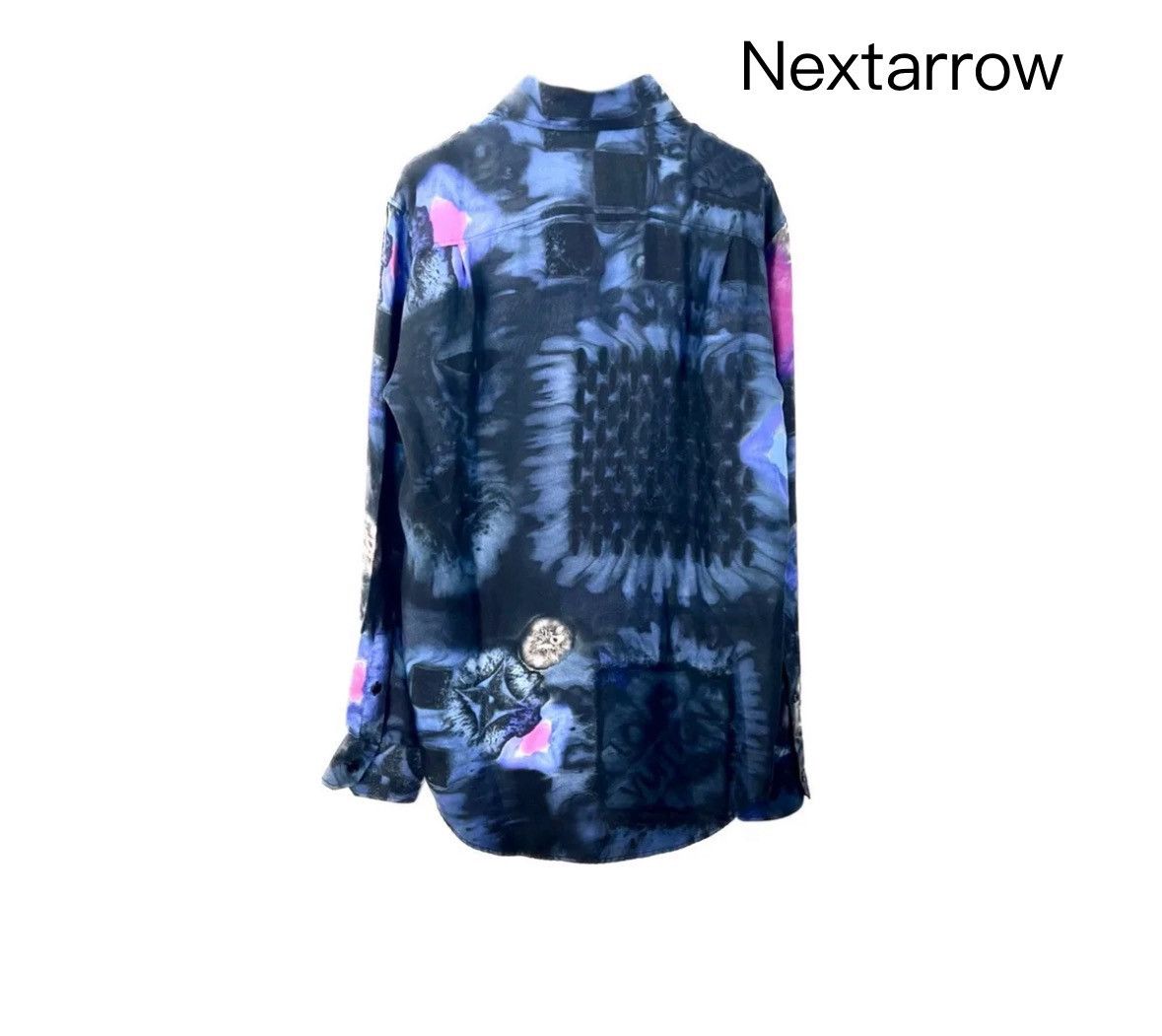 Louis Vuitton Louis Vuitton Deep blue fashionable printed silk shirt Size US S / EU 44-46 / 1 - 2 Thumbnail