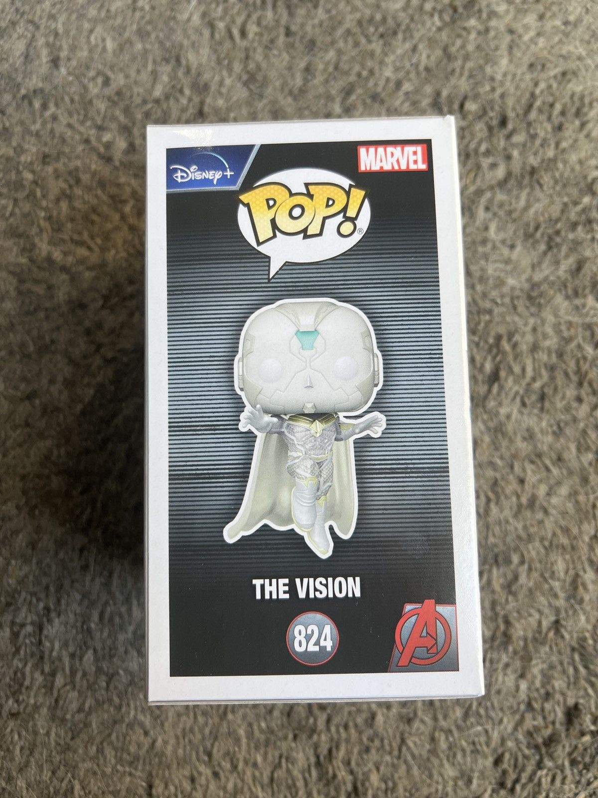 Marvel Comics Funko Pop! The Vision Bobble-Head Size ONE SIZE - 3 Thumbnail