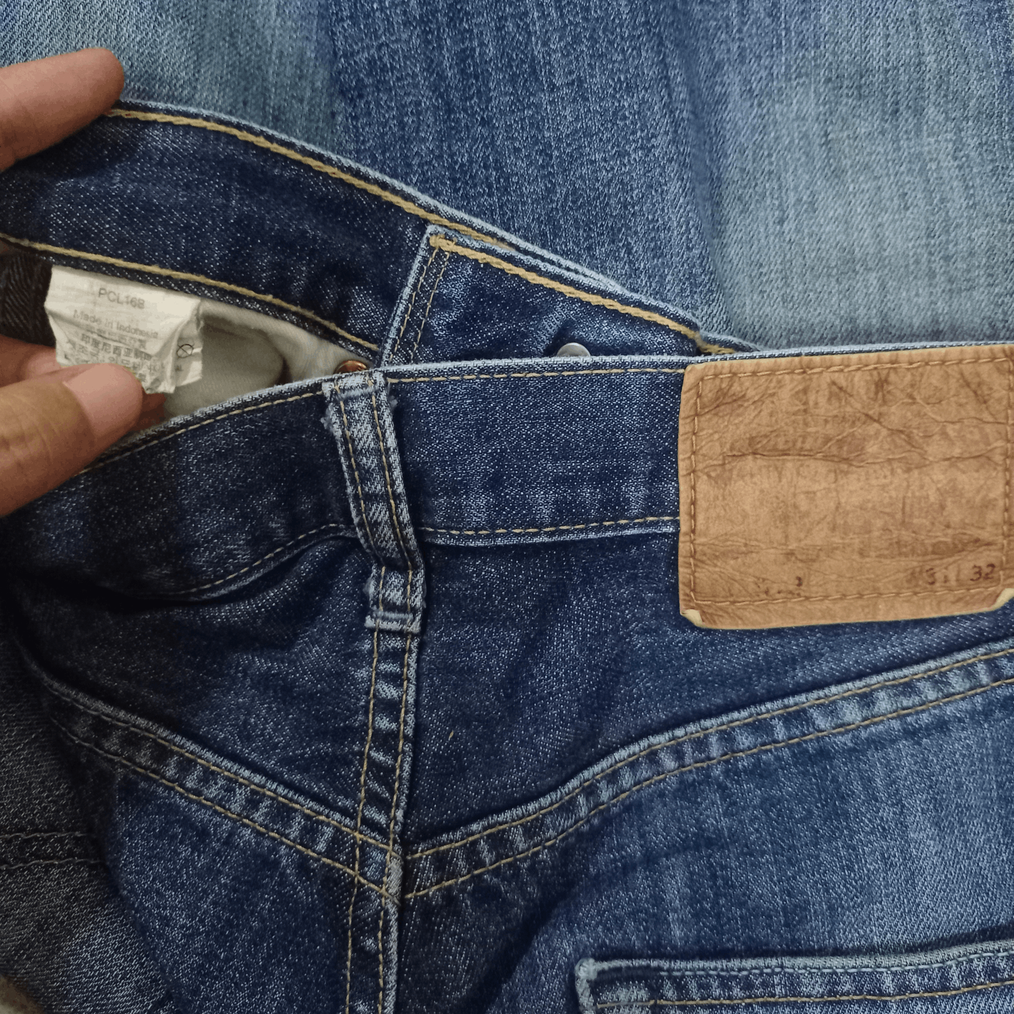 Levi's × Levi's Vintage Clothing Vintage 90s Levis Blue Wash Baggy Distressed Jeans 30x28 Size US 30 / EU 46 - 7 Thumbnail