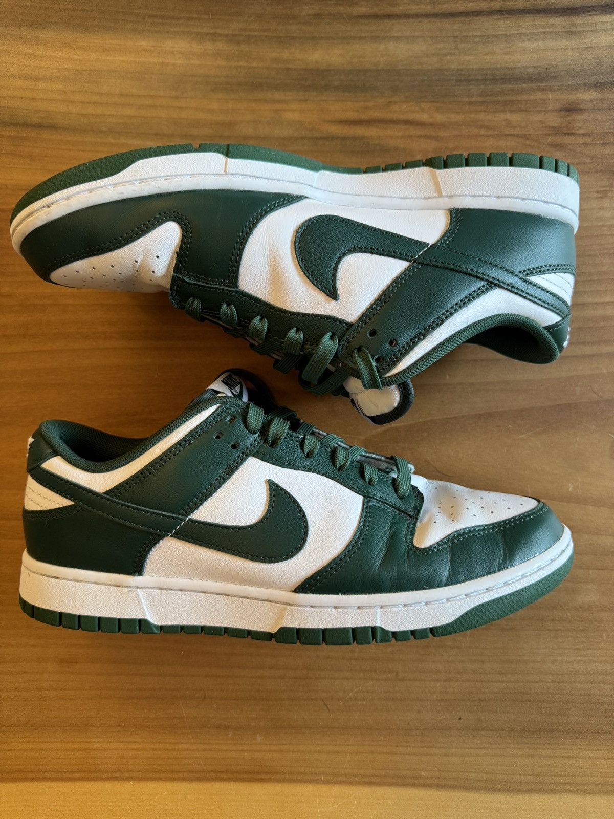 Nike retro dunk “Michigan st” sz 11.5 Nike Dunk High Michigan | Grailed main image 4