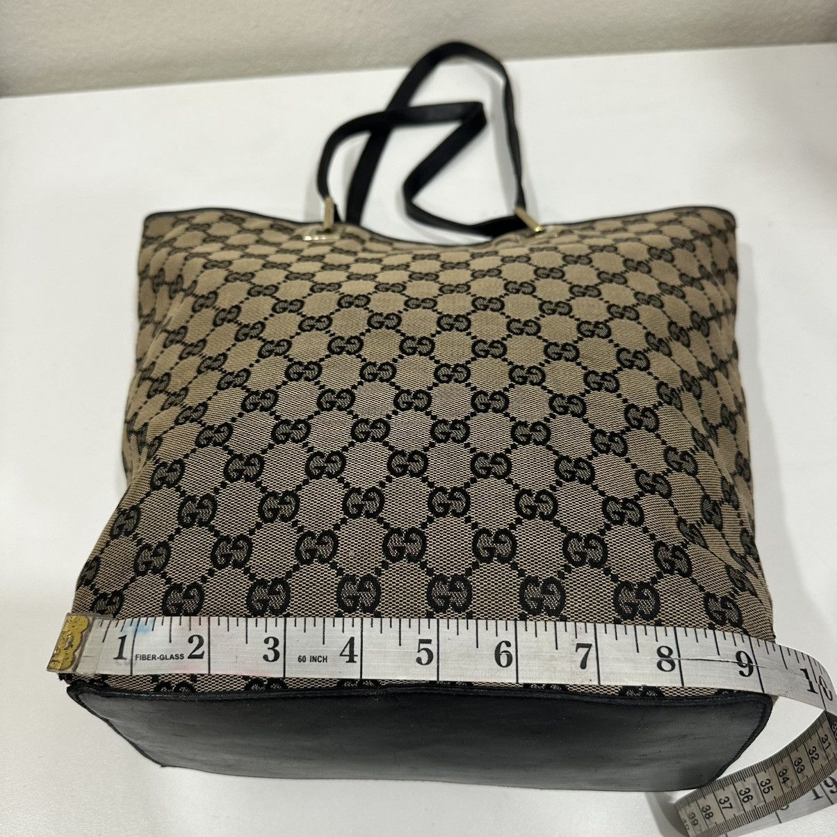 Gucci ‼️YES‼️ GUCCI GG MONOGRAM CANVAS TOTE BAG Size ONE SIZE - 7 Thumbnail