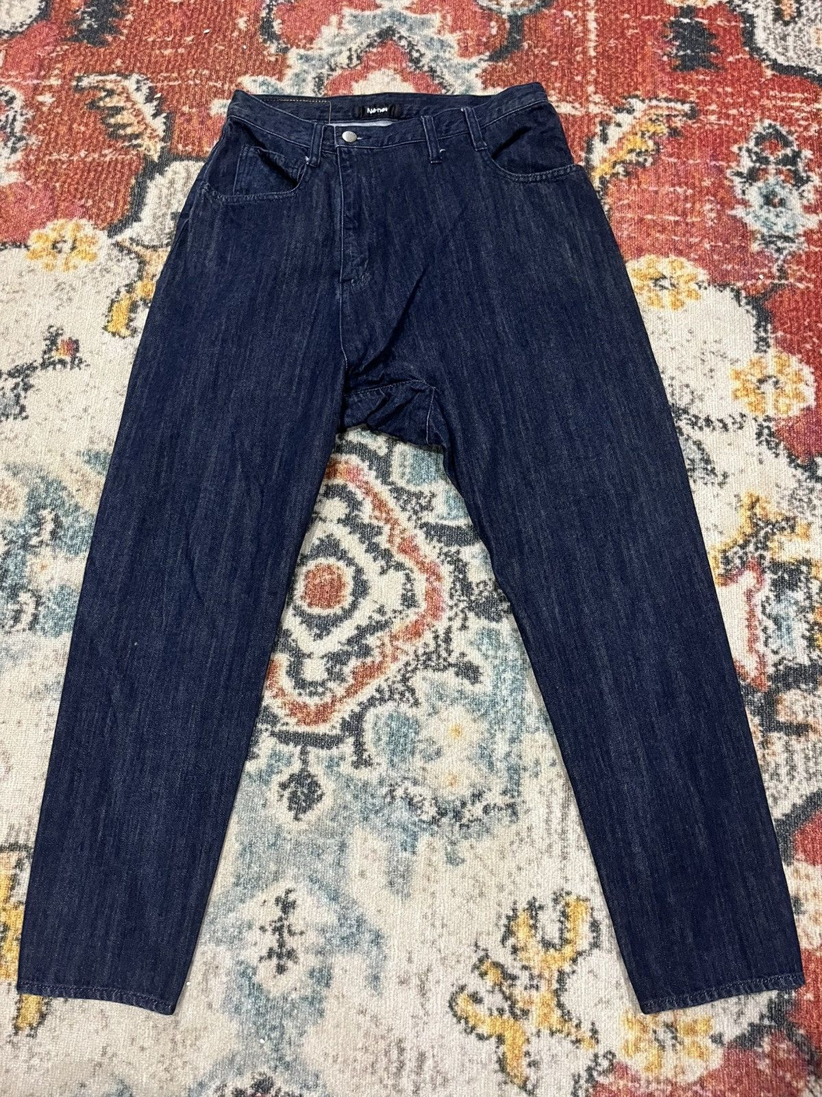 Issey Miyake × Japanese Brand × Ne-Net Denim crotch panta Size US 30 / EU 46 - 1 Thumbnail