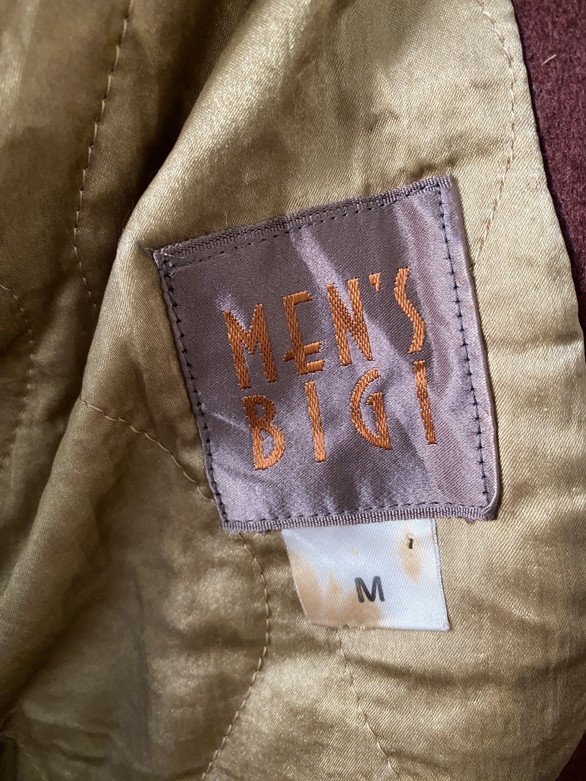 Vintage Vintage Mens Bigi Wool Leather Varsity Jacket Size US M / EU 48-50 / 2 - 14 Thumbnail