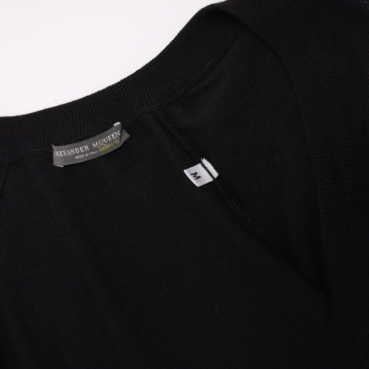 Alexander McQueen Alexander McQueen Black Shrug Bolero Cashmere Wool Silk Size M / US 6-8 / IT 42-44 - 8 Thumbnail