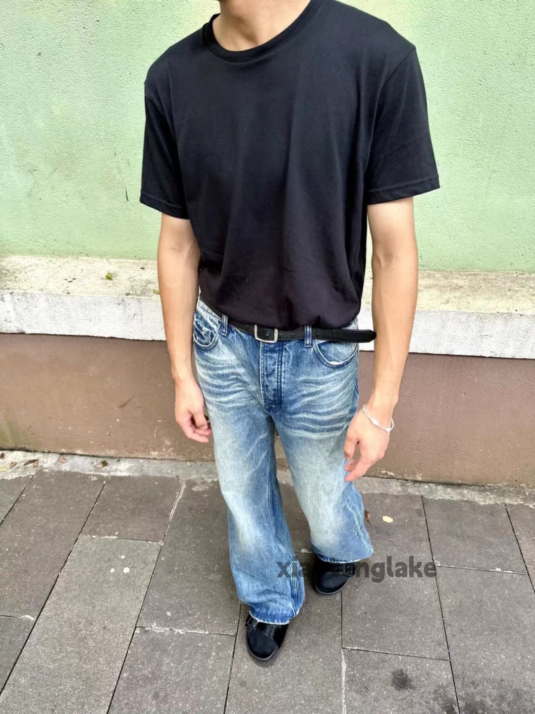 Jean × Vintage washed faded cleanfit yuppie y2k bootcut jeans Size US 32 / EU 48 - 2 Thumbnail