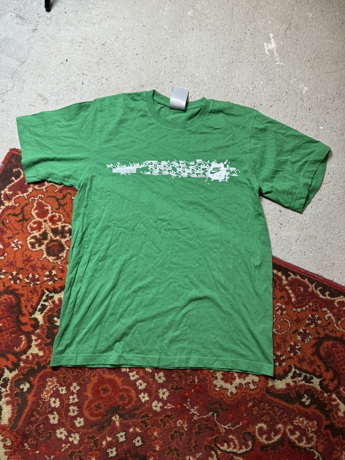Nike × Vintage Vintage Y2K Nike U.S Patent Swoosh Logo 90s t Shirt Size US M / EU 48-50 / 2 - 1 Thumbnail
