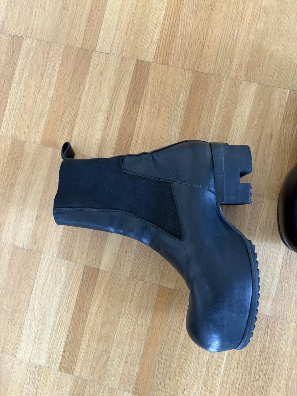 Rick Owens Rick Owens beatle ballast boots 38EU Size US 8.5 / IT 38.5 - 6 Thumbnail