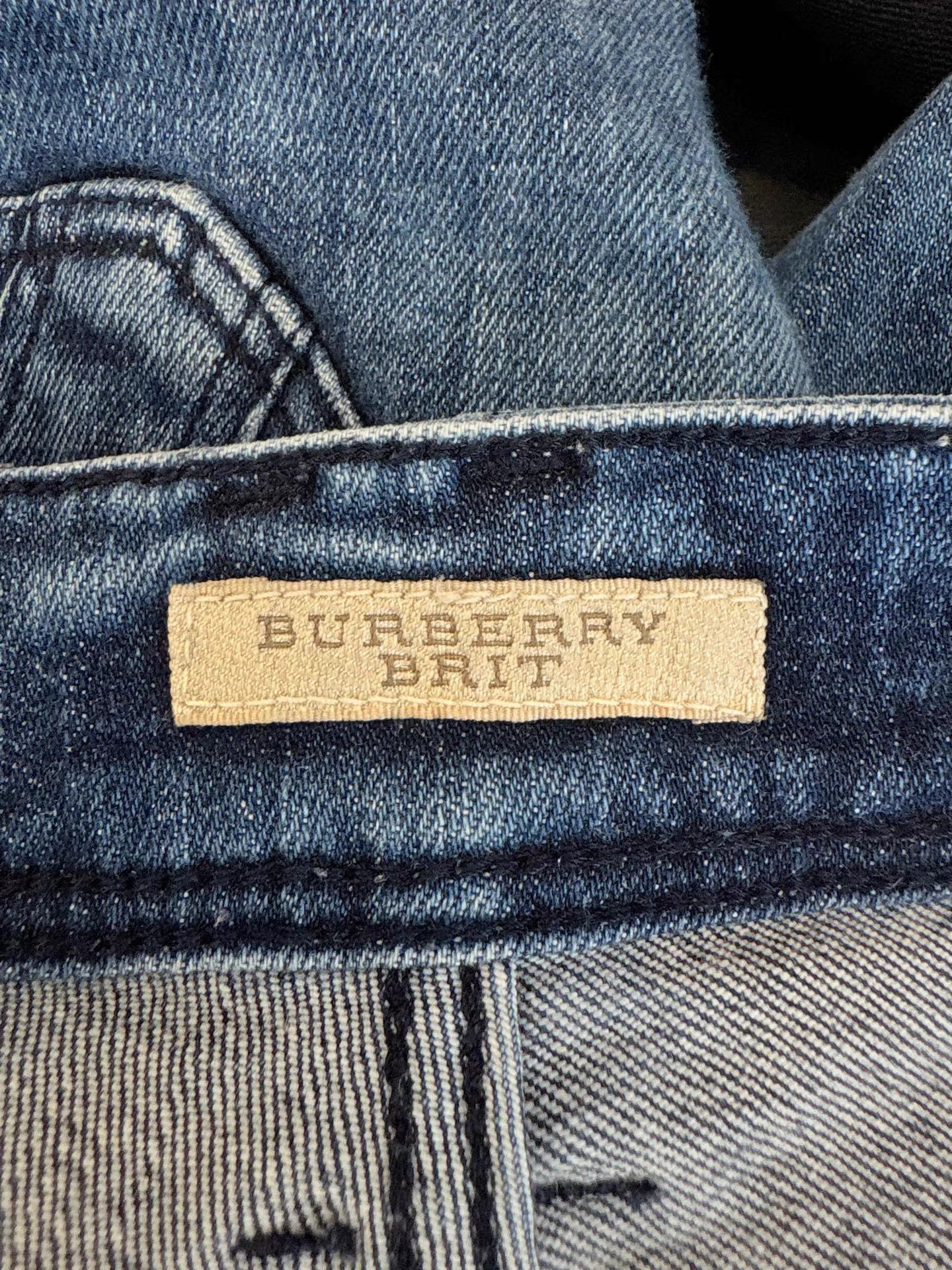 Burberry BURBERRY Color-block Jeans K1 Size US 27 - 5 Thumbnail
