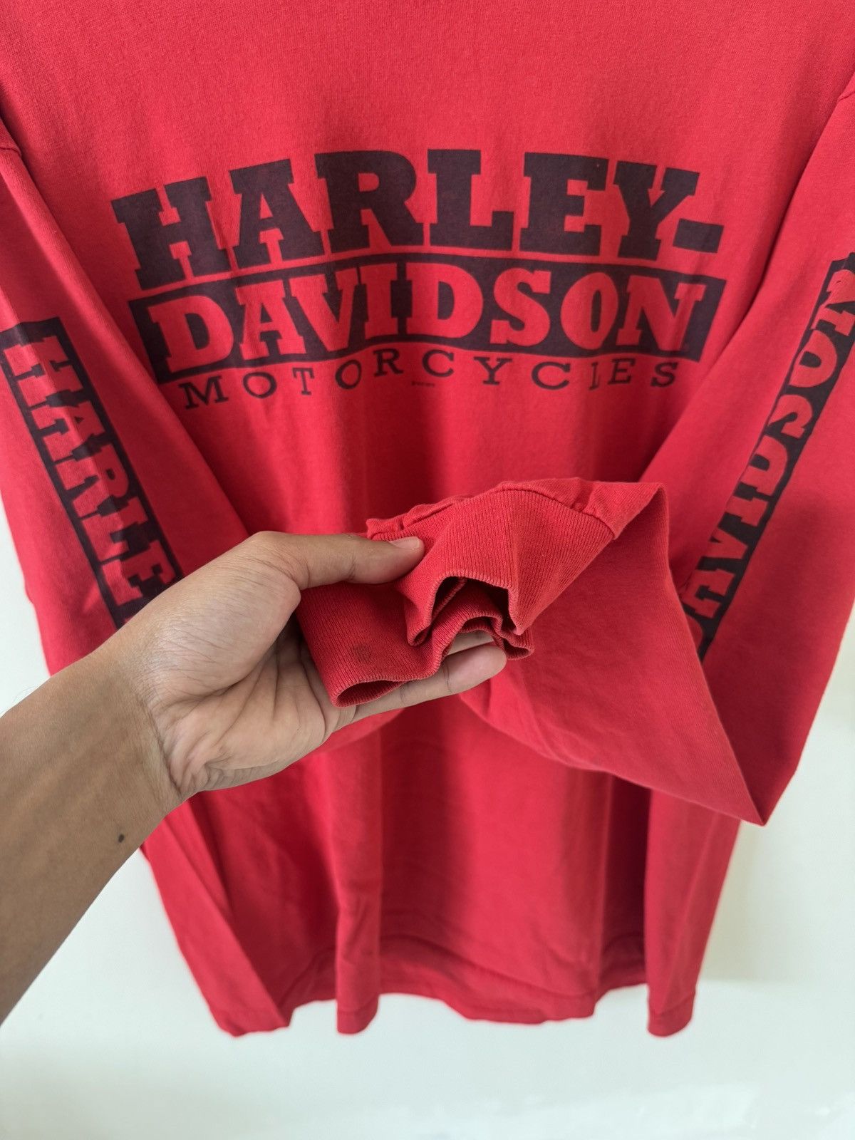 Harley Davidson HARLEY DAVIDSON SEXY WOMEN LAS VEGAS LONGSLEEVE SHIRT Size US L / EU 52-54 / 3 - 5 Thumbnail