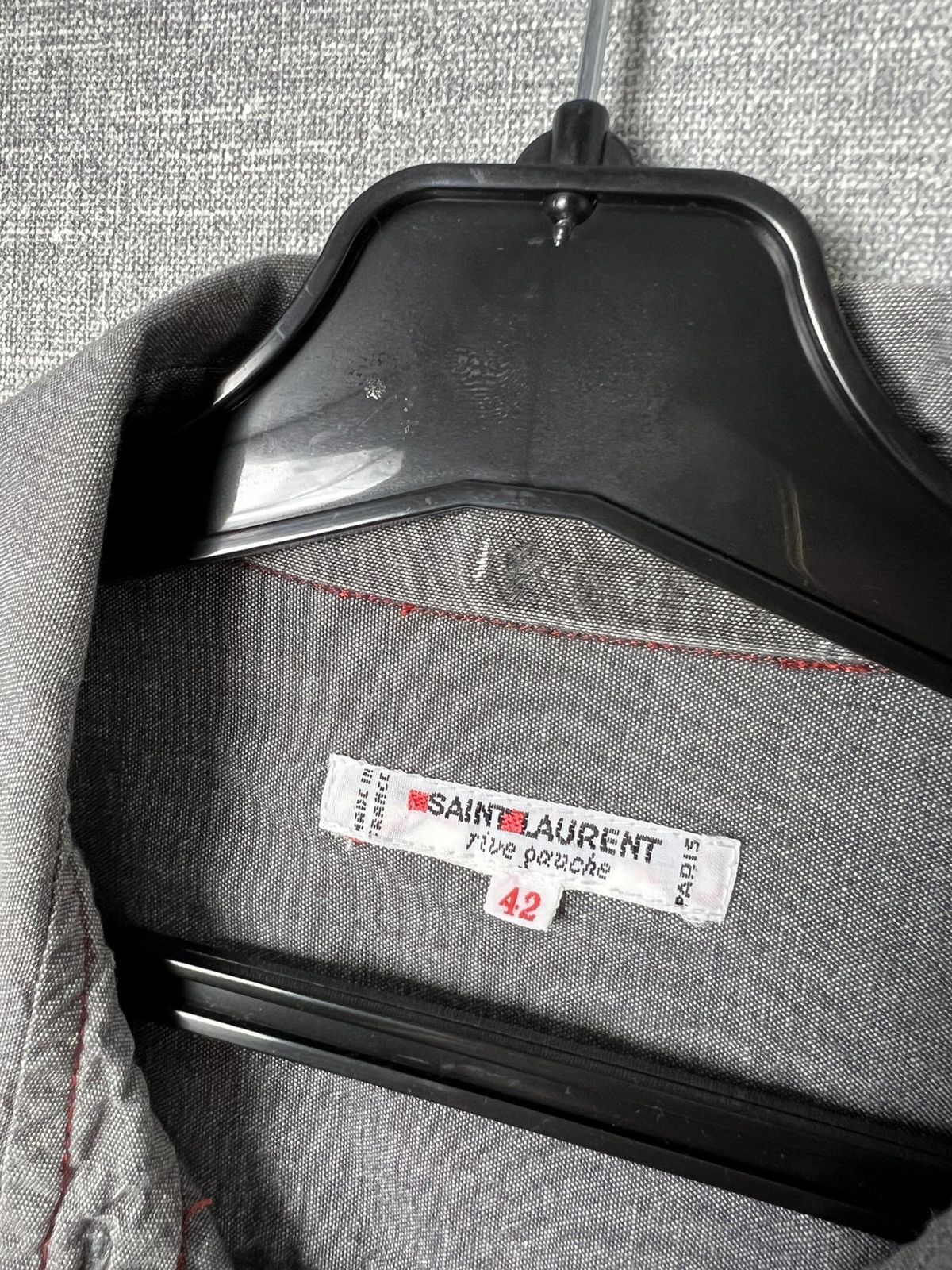 Saint Laurent Paris Archival 70s Rive Gauche YSL Yves Saint Laurent Button Shirt Size M / US 6-8 / IT 42-44 - 9 Thumbnail