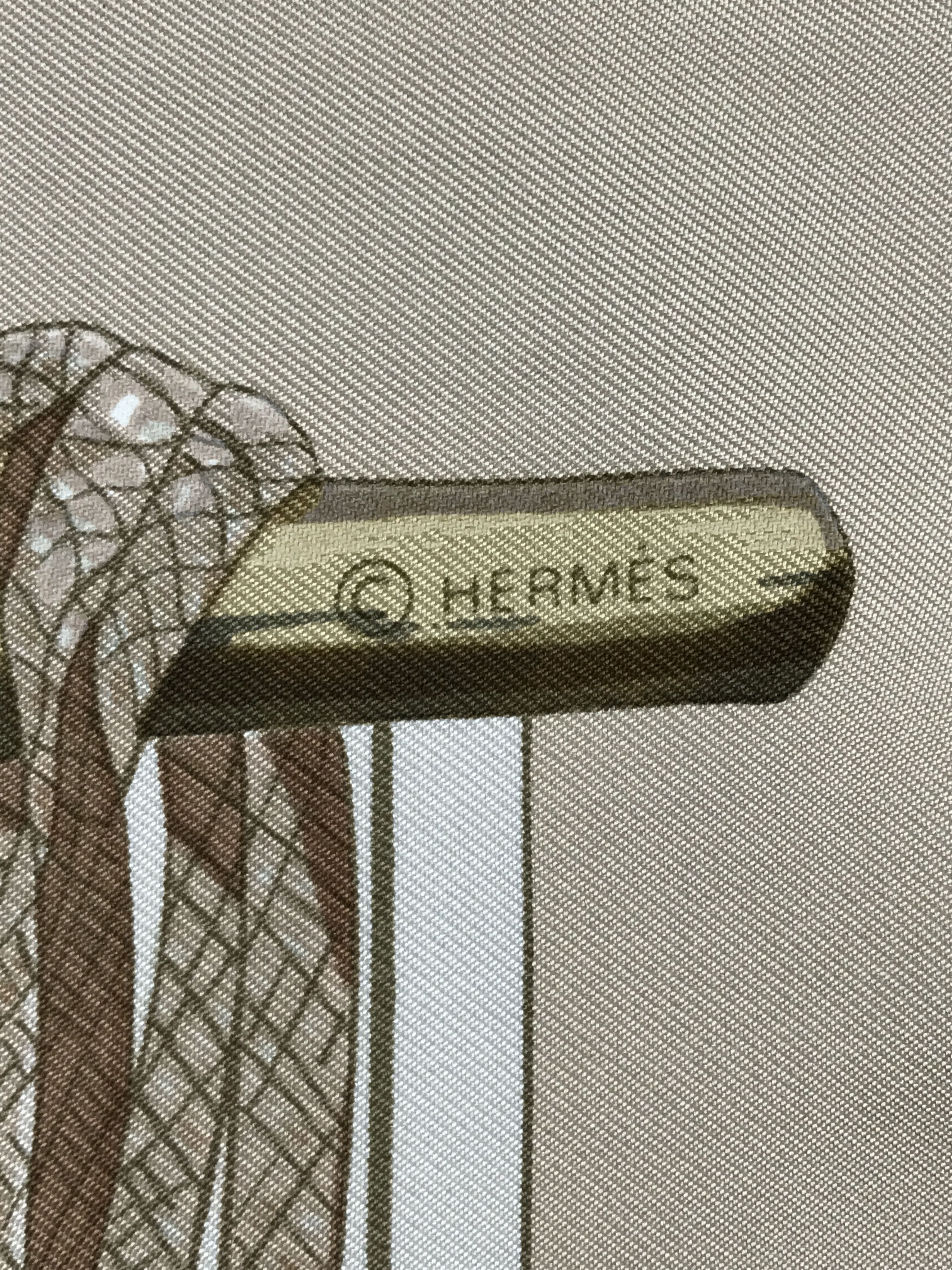 Hermes Vintage Hermes Silk Scarf Size ONE SIZE - 7 Thumbnail