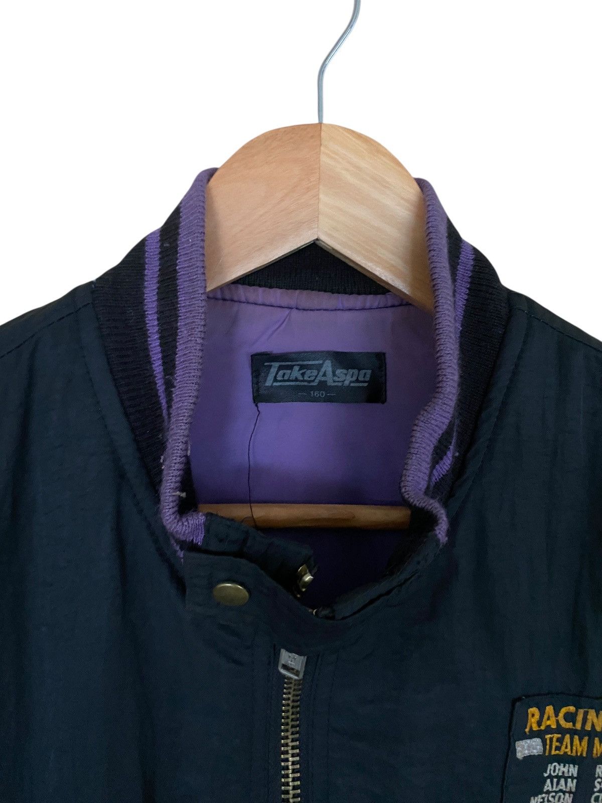 Vintage Vintage Racing Brand Take Aspa Bomber Jacket 1990s Size US M / EU 48-50 / 2 - 7 Thumbnail