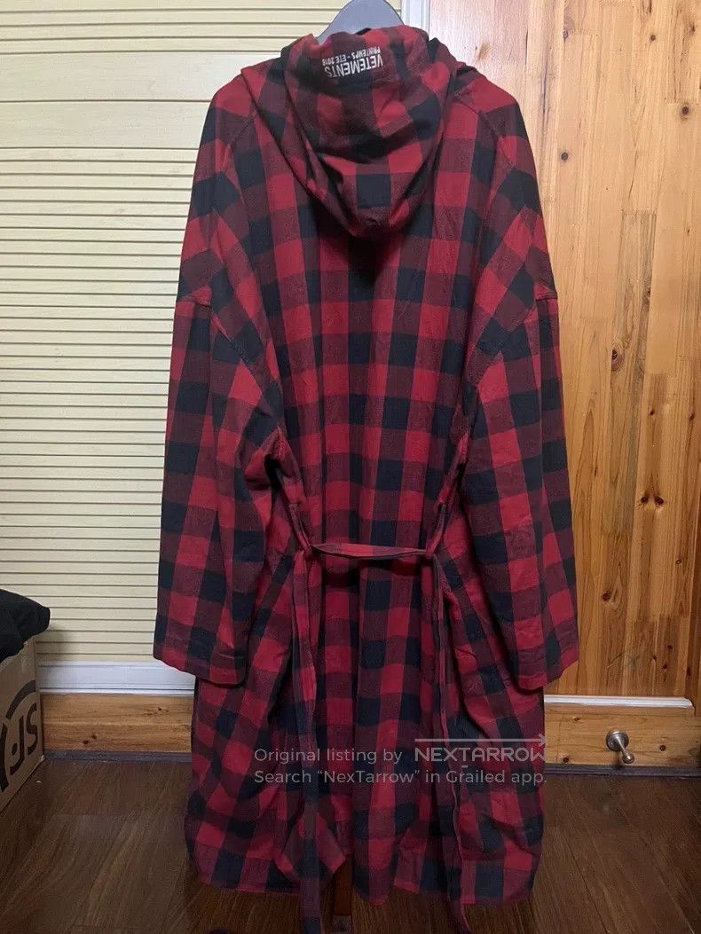 Vetements Vetements Plaid Bathrobe Jacket Size US L / EU 52-54 / 3 - 2 Thumbnail