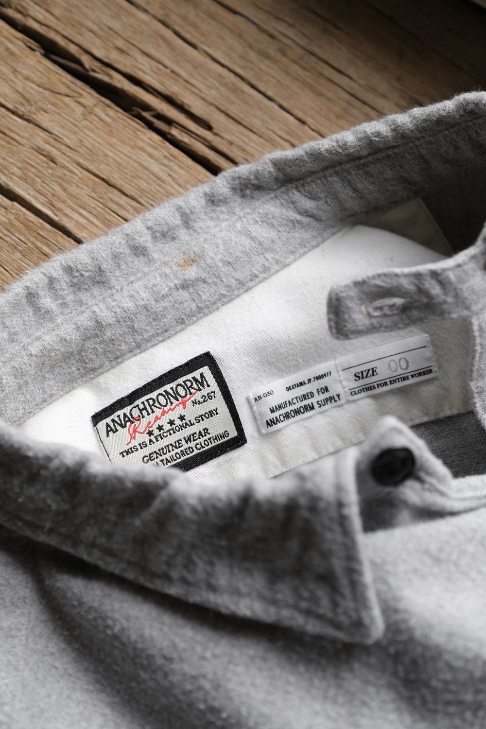 ANACHRONORM ANACHRONORM Flannel Long Pullover Shirt Size US XS / EU 42 / 0 - 7 Thumbnail