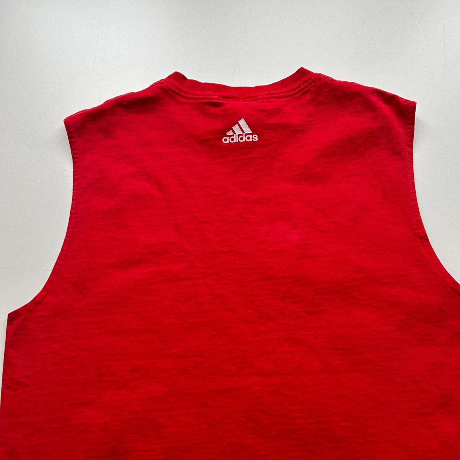 Adidas Vintage Y2K Adidas Boston Red Sox MLB Sleeveless Shirt Large Size US L / EU 52-54 / 3 - 5 Thumbnail