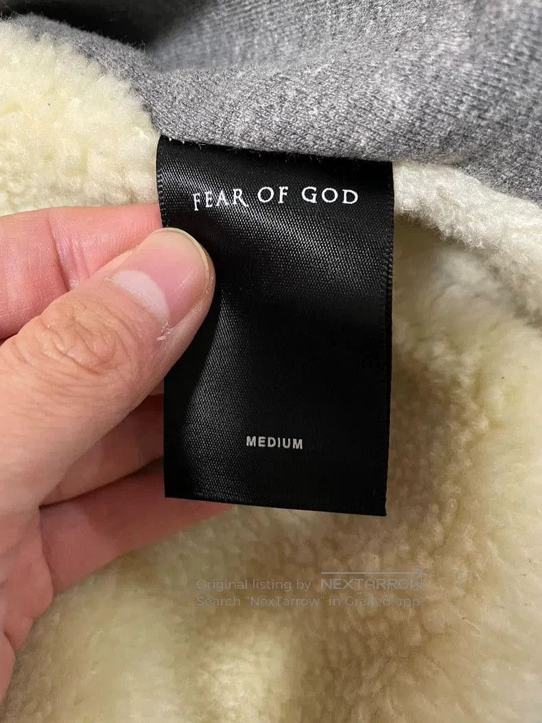 Fear of God Fear of God 5th Shearling Jacket Hoodie. Size US M / EU 48-50 / 2 - 4 Thumbnail