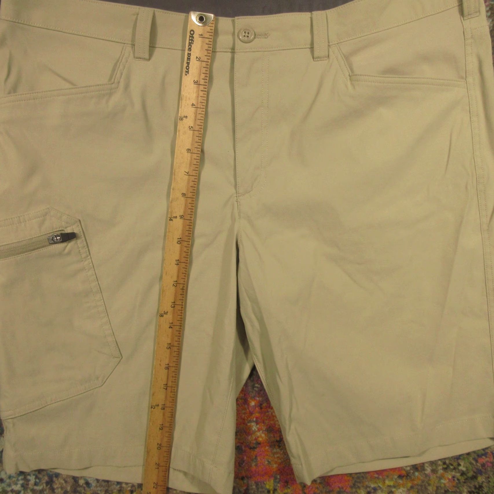 Eddie Bauer Eddie Bauer Hiking Shorts Mens 40 Tan Pereforman Nylon Stretch Zip Cargo Pocket Size US 40 / EU 56 - 7 Thumbnail