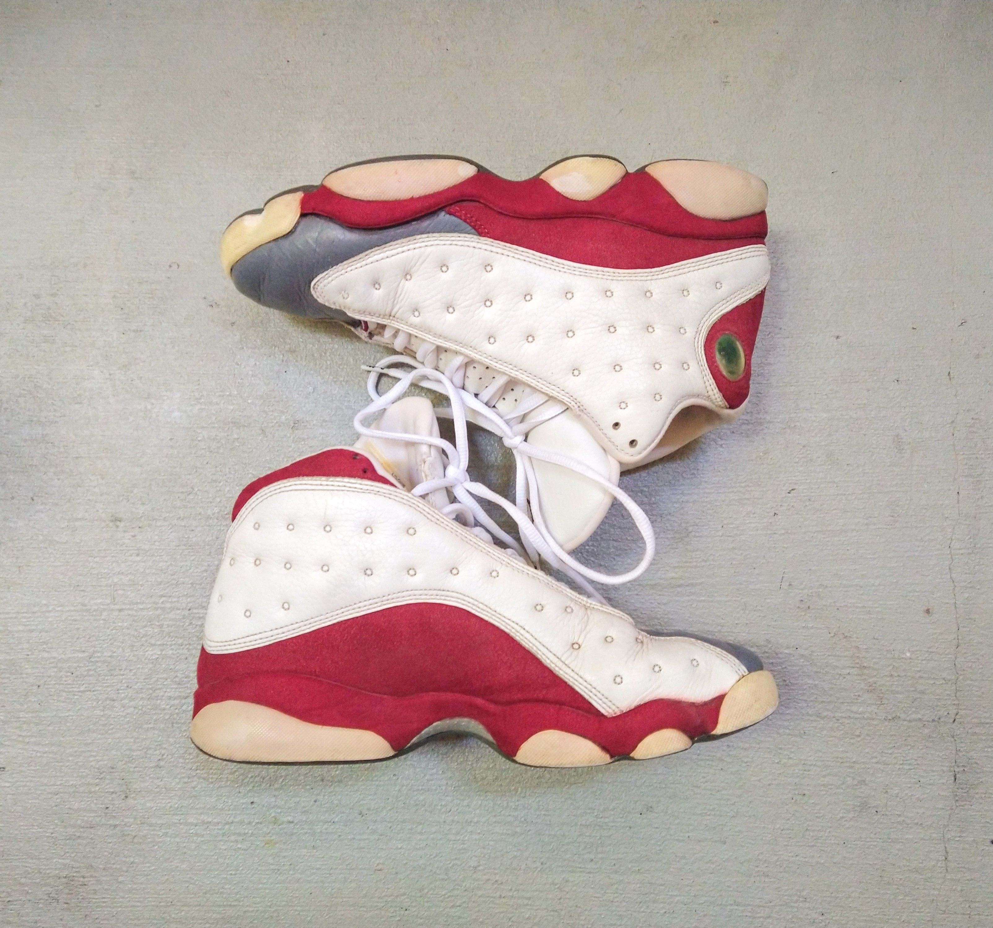Nike Air Jordan 13 Retro Maroon Grey Toe Size 9.5 310004-161