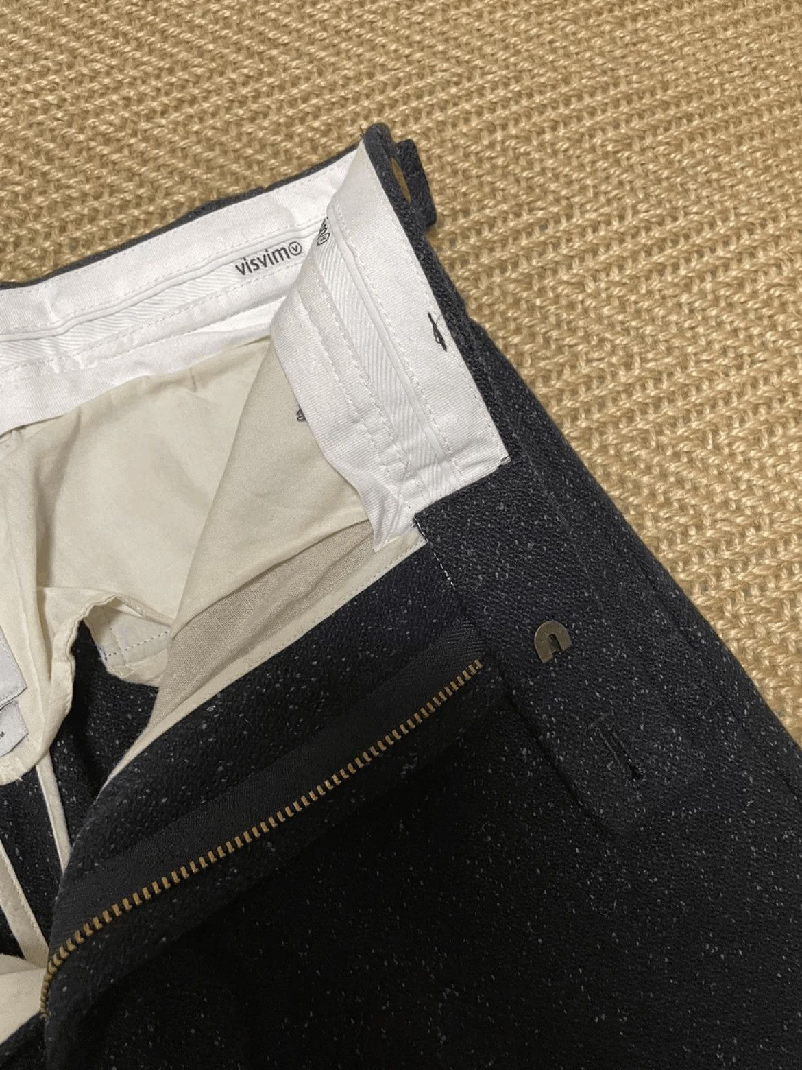 Visvim Sz 2 Visvim Cornell Slack Melange Wool Pants Size US 30 / EU 46 - 8 Thumbnail