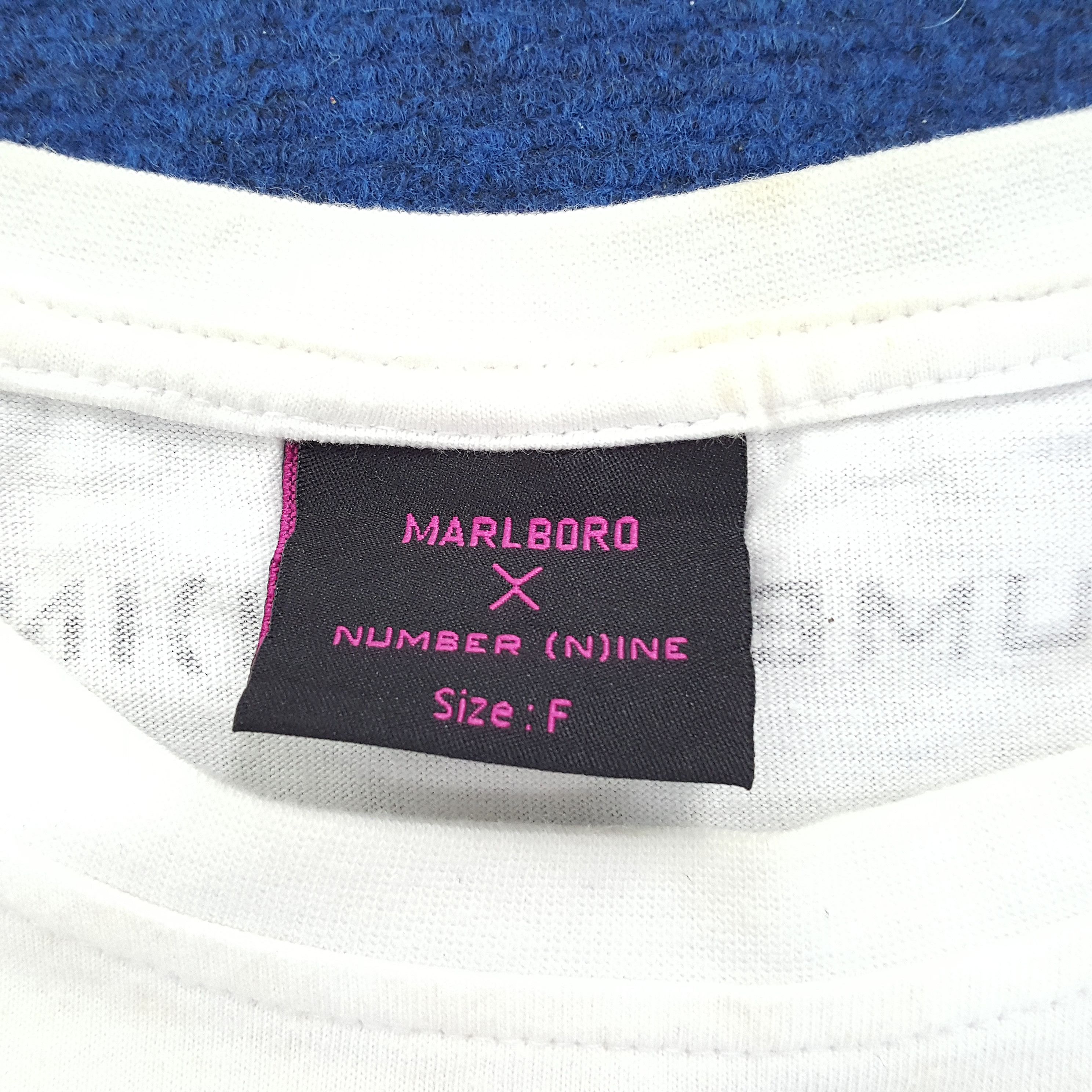 Marlboro × Number (N)ine × Vintage Vintage Marlboro x Number Nine Japanese Brand T-shirts Size US M / EU 48-50 / 2 - 6 Thumbnail
