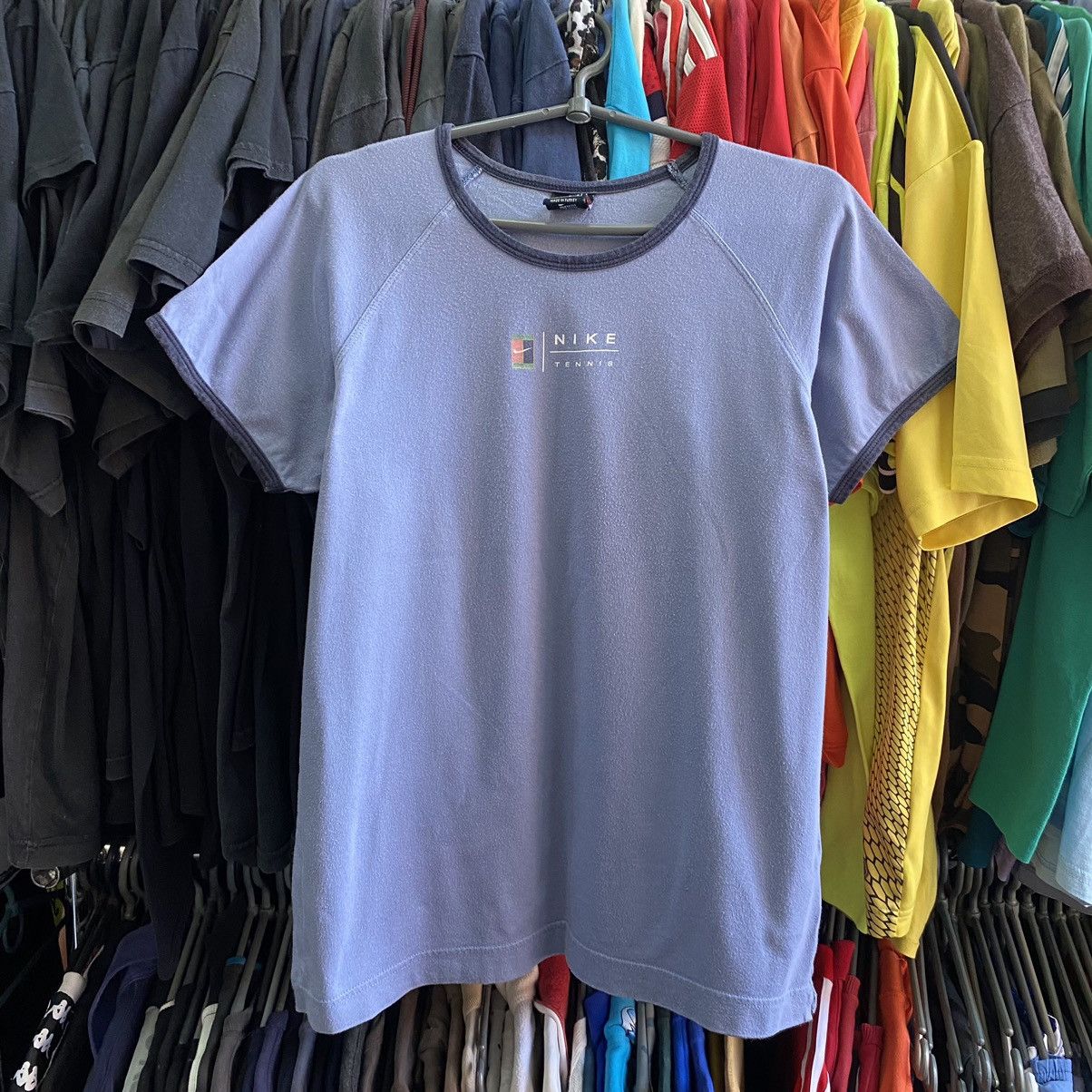 Nike × Vintage Vintage Nike Tennis Centre Logo 90’s y2k women tee Size L / US 10 / IT 46 - 1 Thumbnail