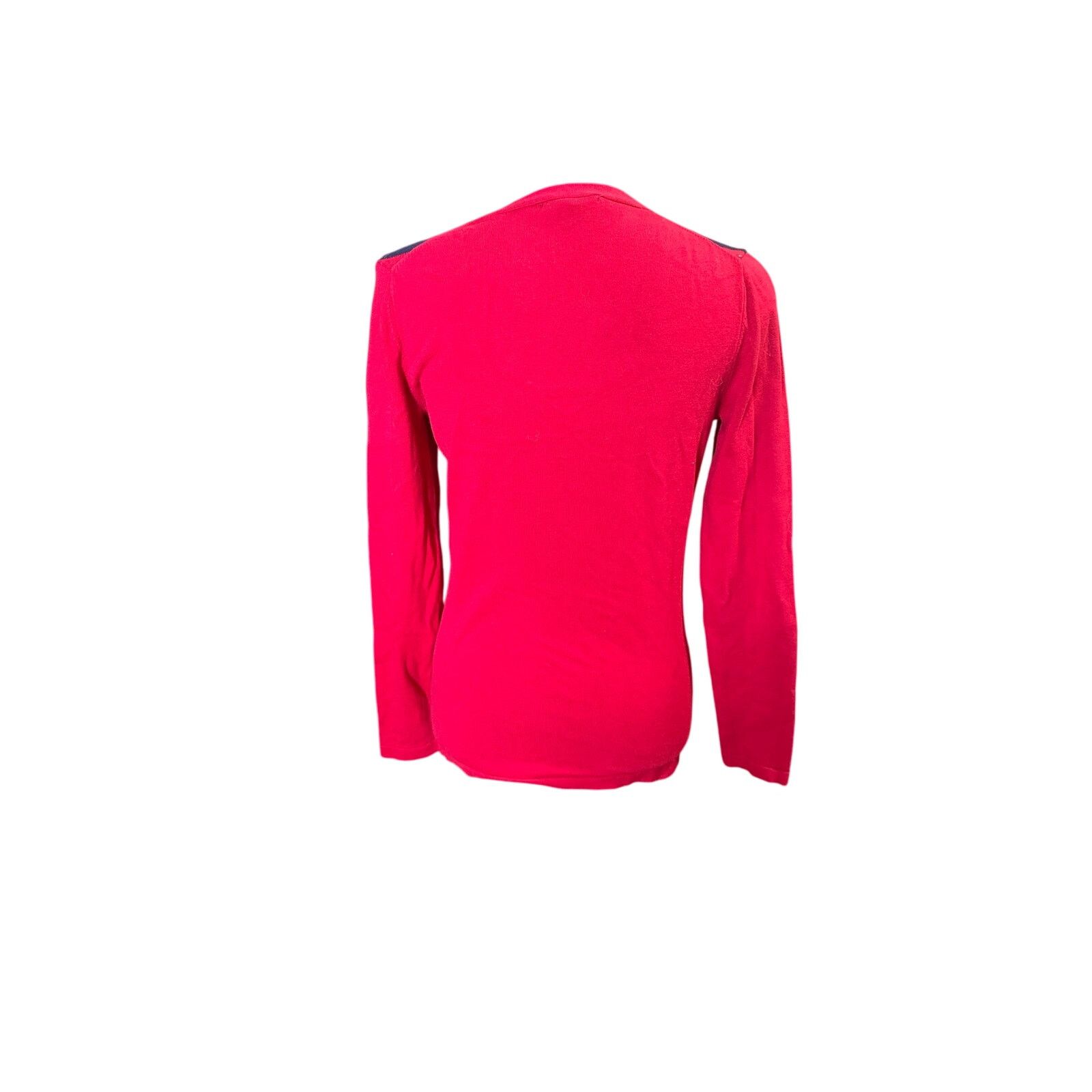 Tommy Hilfiger Tommy Hilfiger Argyle V-Neck Sweater – Women’s Size S / US 4 / IT 40 - 7 Thumbnail