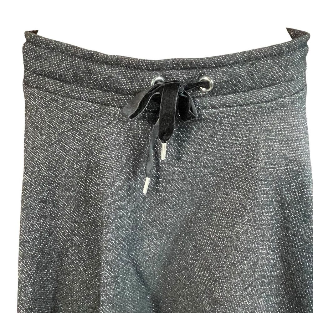 Other Sinsay Jersey A-Line Drawstring Dark Grey With Sparkles Ski Size 30" / US 8 / IT 44 - 3 Thumbnail
