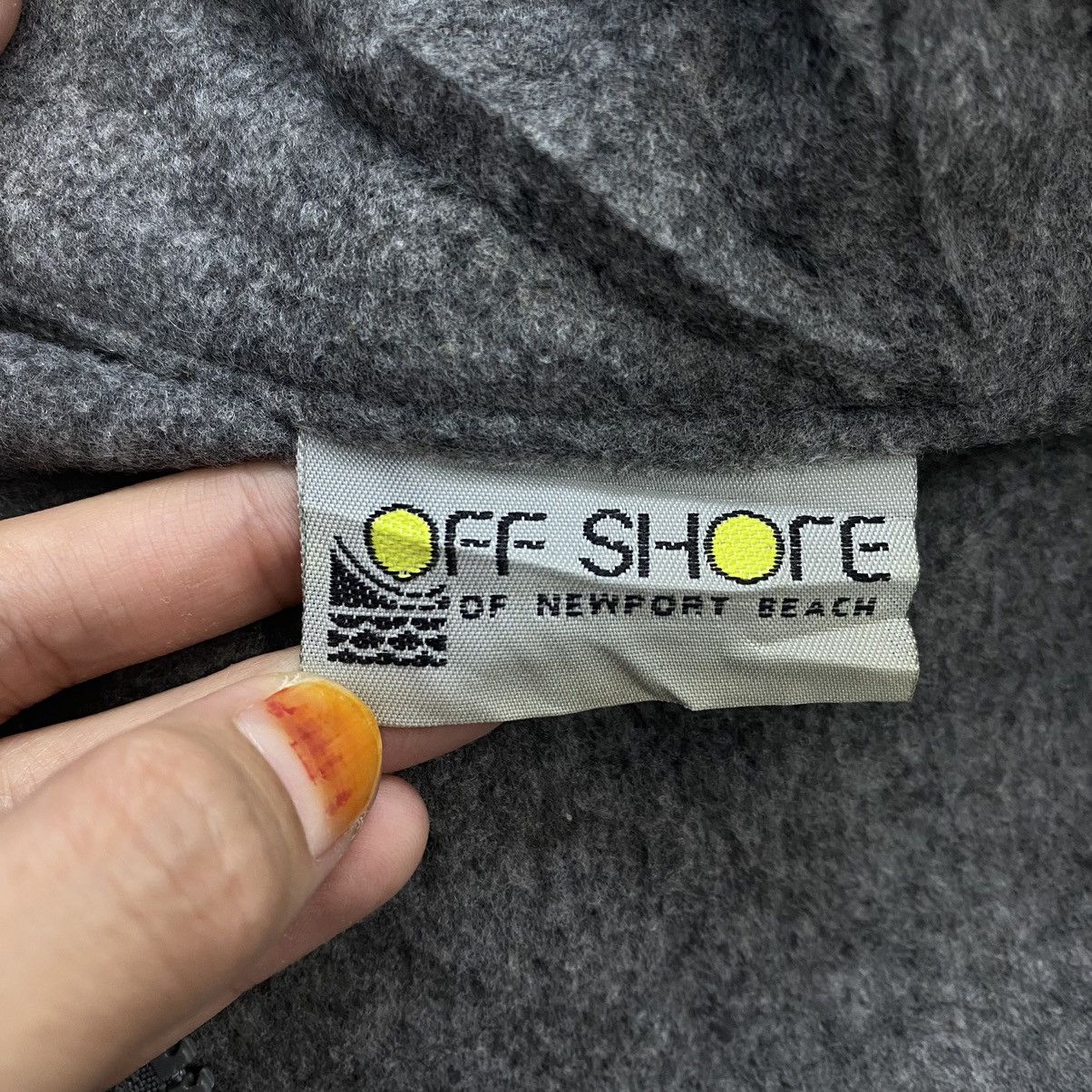 Vintage Vintage OFF SHORE Of Newport Beach Surf Beach Grey Size US M / EU 48-50 / 2 - 4 Thumbnail