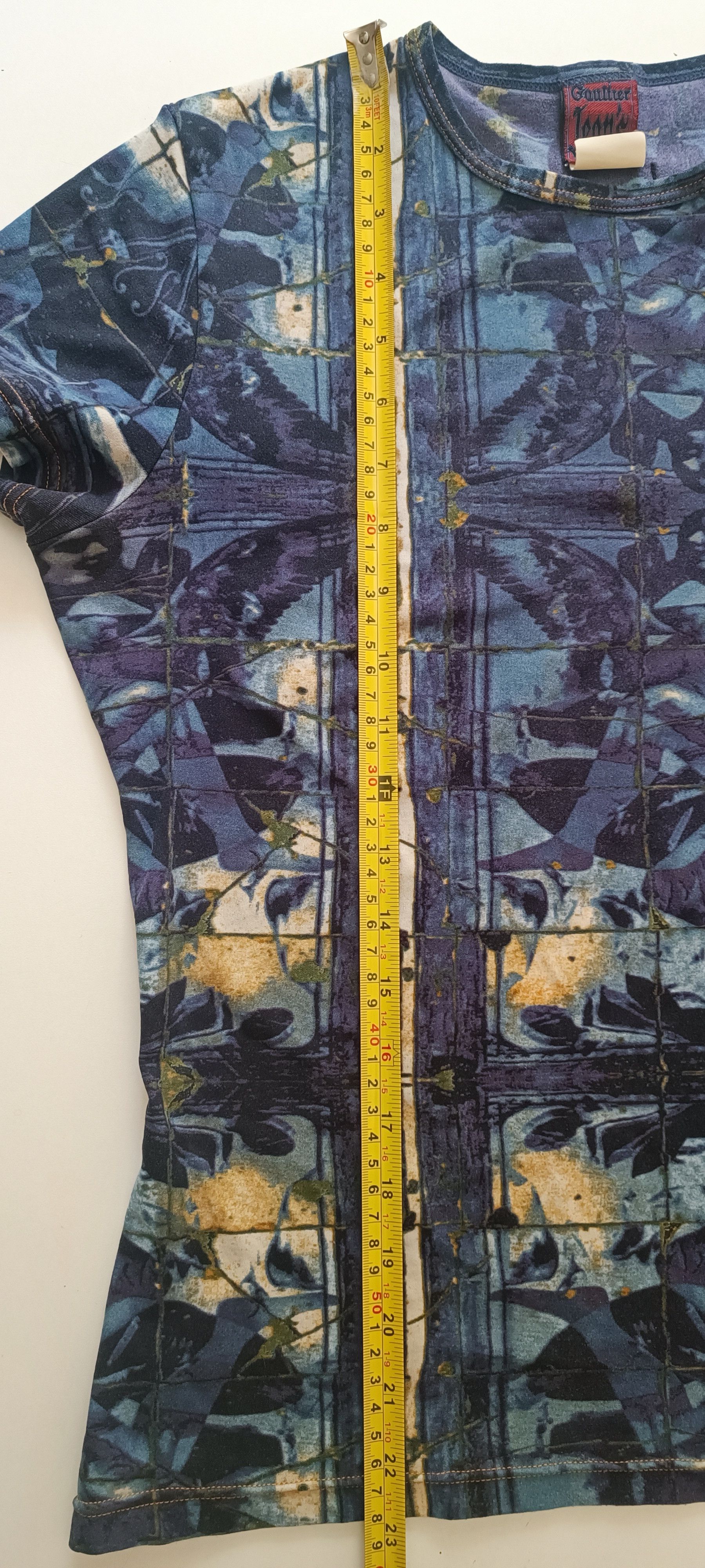 Jean Paul Gaultier 90's - Gaultier Jeans - Feminine silhouettes print t-shirt Size US XS / EU 42 / 0 - 21 Thumbnail