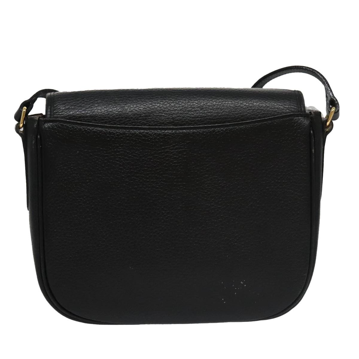 Burberry Burberry Shoulder Bag Leather Black Size ONE SIZE - 3 Thumbnail