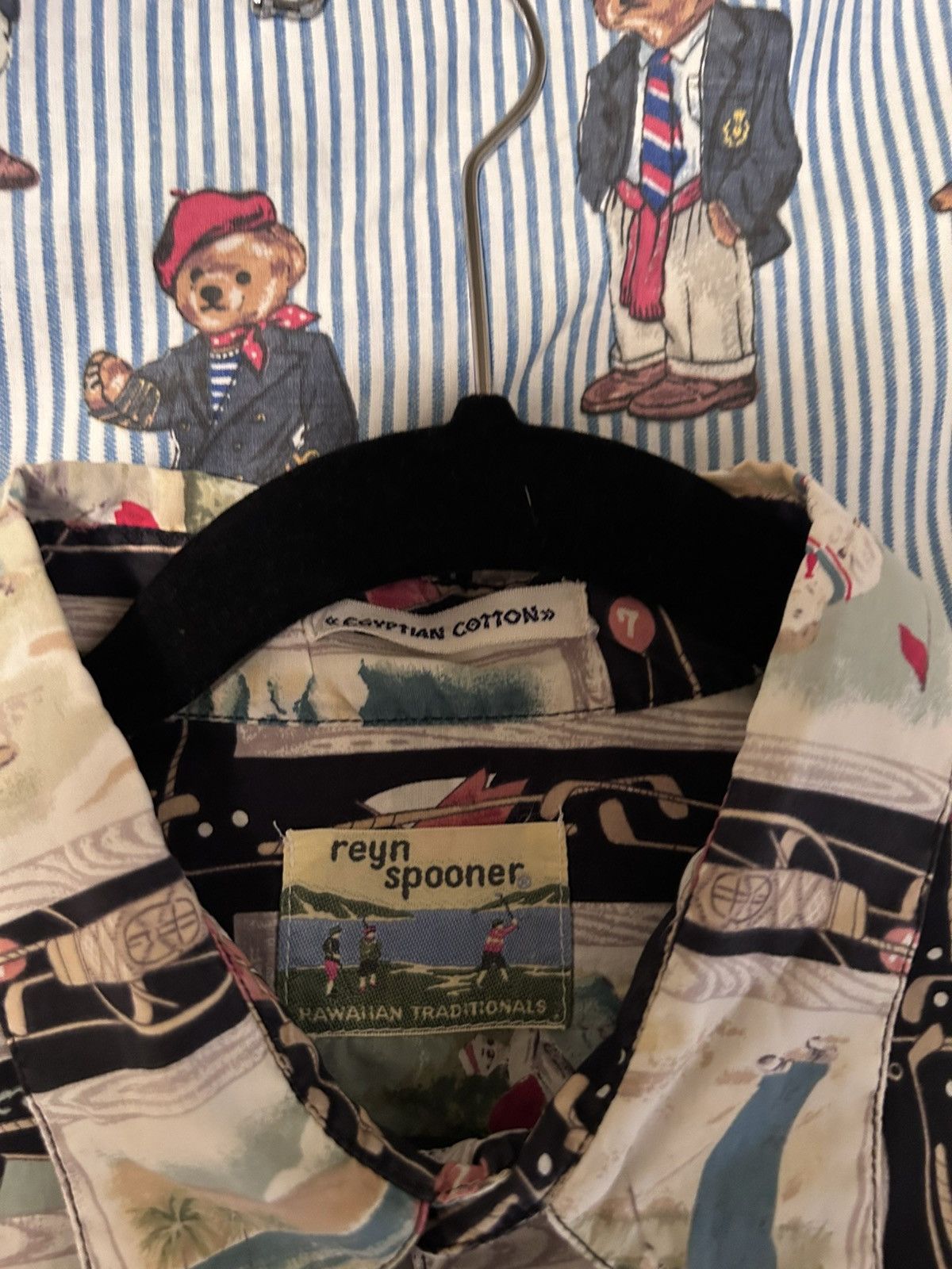 Reyn Spooner Vintage Reyn Spooner Golf Aloha Shirt Medium Egyptian Cotton Size US M / EU 48-50 / 2 - 2 Thumbnail