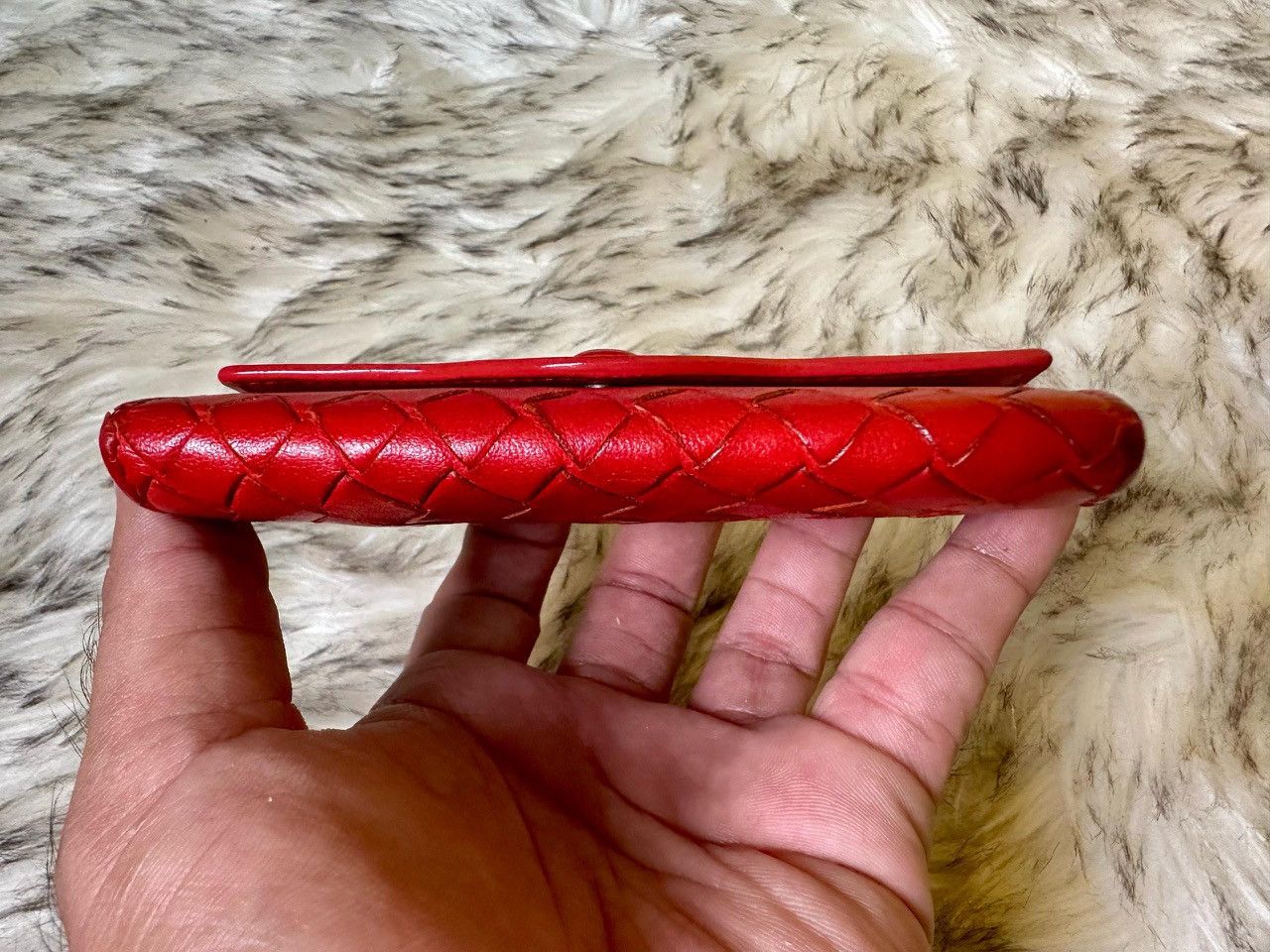 Bottega Veneta Authentic Bottega Veneta Intrecciato Leather Key Pouch Size ONE SIZE - 3 Thumbnail