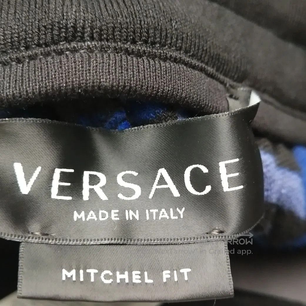 Versace Versace Blue Geometric Pattern Sweatpants. Size US 32 / EU 48 - 4 Thumbnail