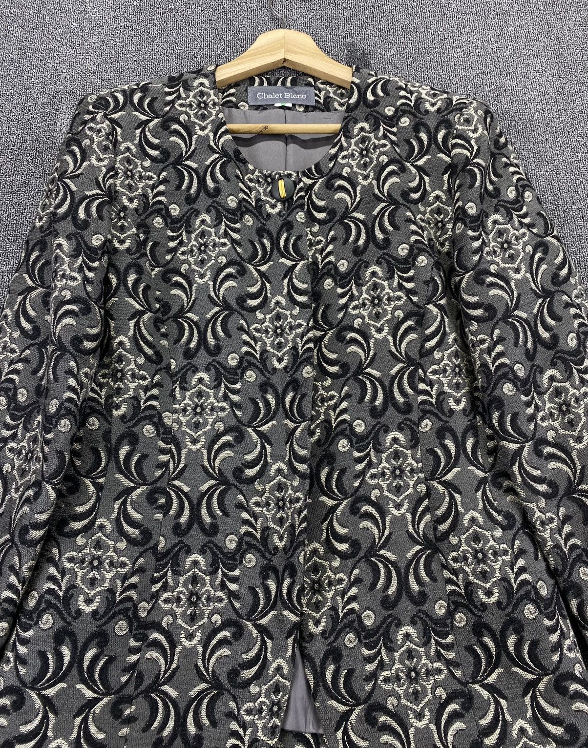 Japanese Brand Vintage Chalet Blanc Coat Cardigan Jacket Size S / US 4 / IT 40 - 5 Thumbnail