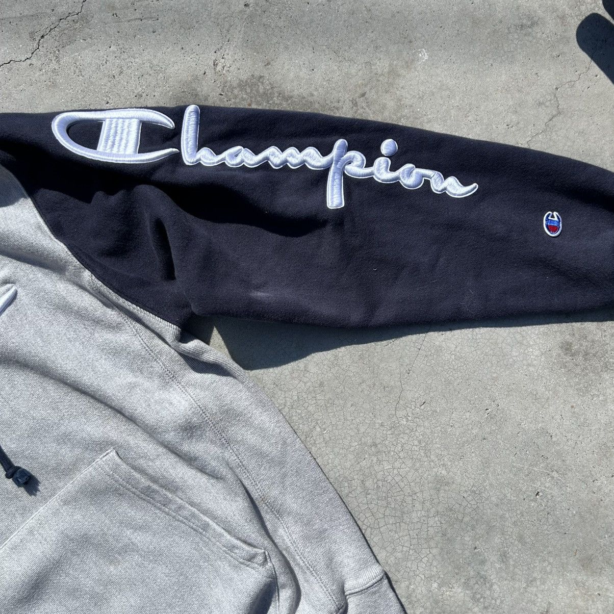 Champion Champion Reverse Weave Tri-Color Hoodie - Mens M Size US L / EU 52-54 / 3 - 5 Thumbnail