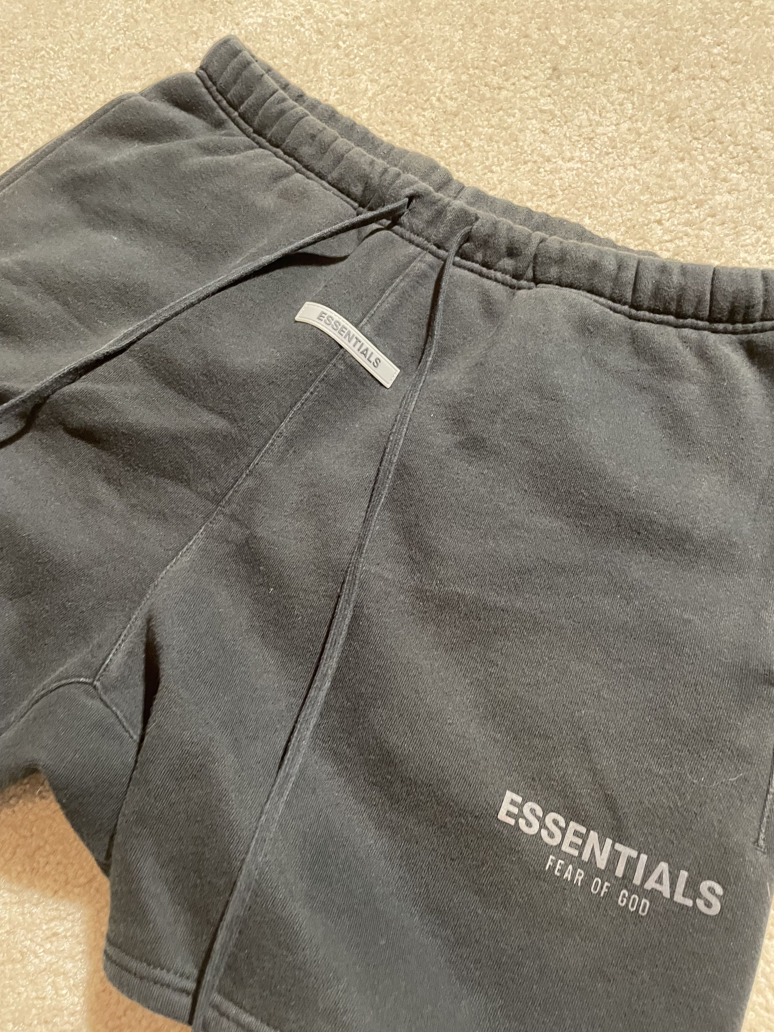 image of Essentials Sweatshorts in Black, Men's (Size 36)