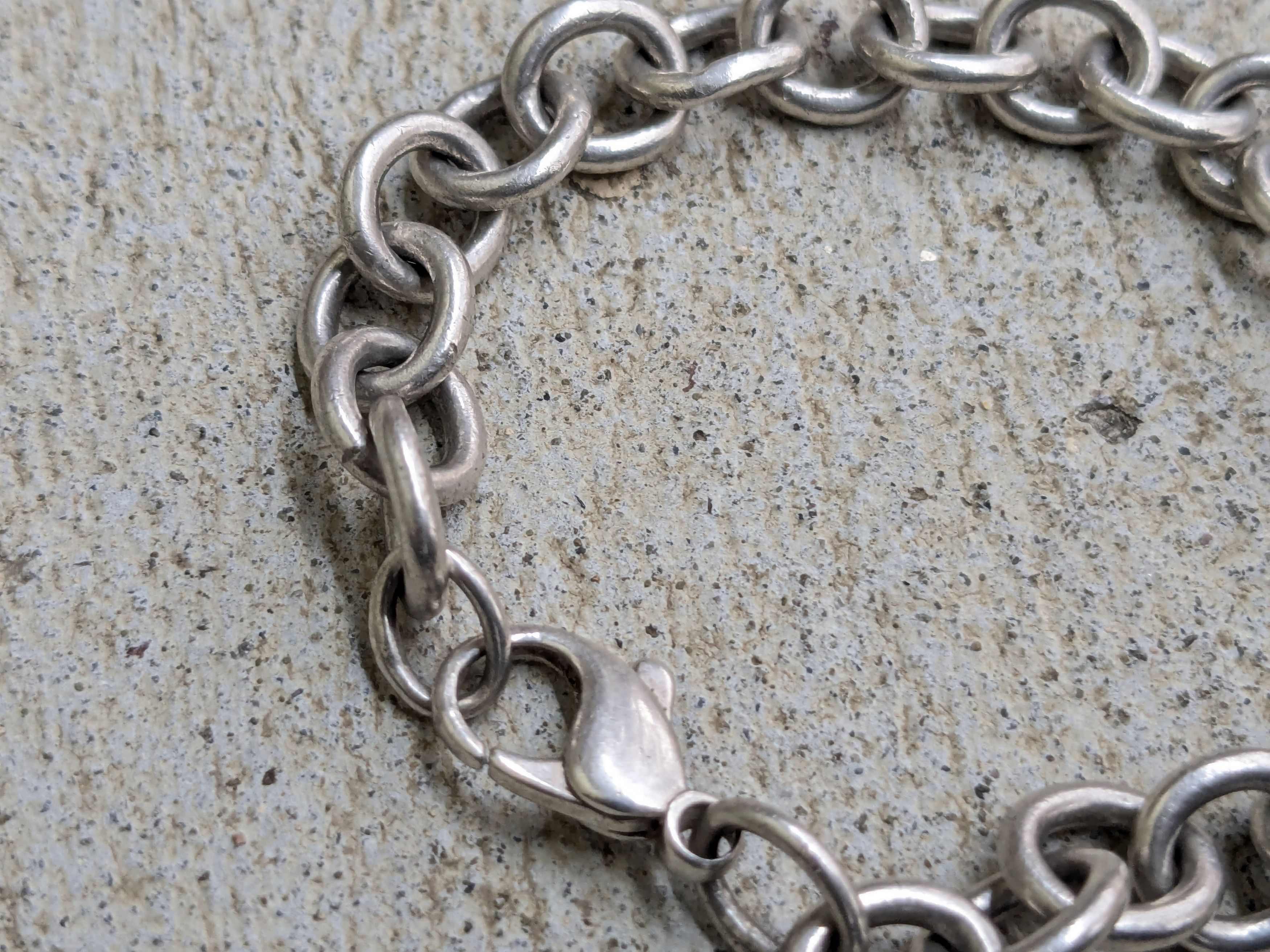 Tiffany & Co. Tiffany & Co Sterling Silver ID Bracelet Charm Rolo Round Size ONE SIZE - 8 Thumbnail