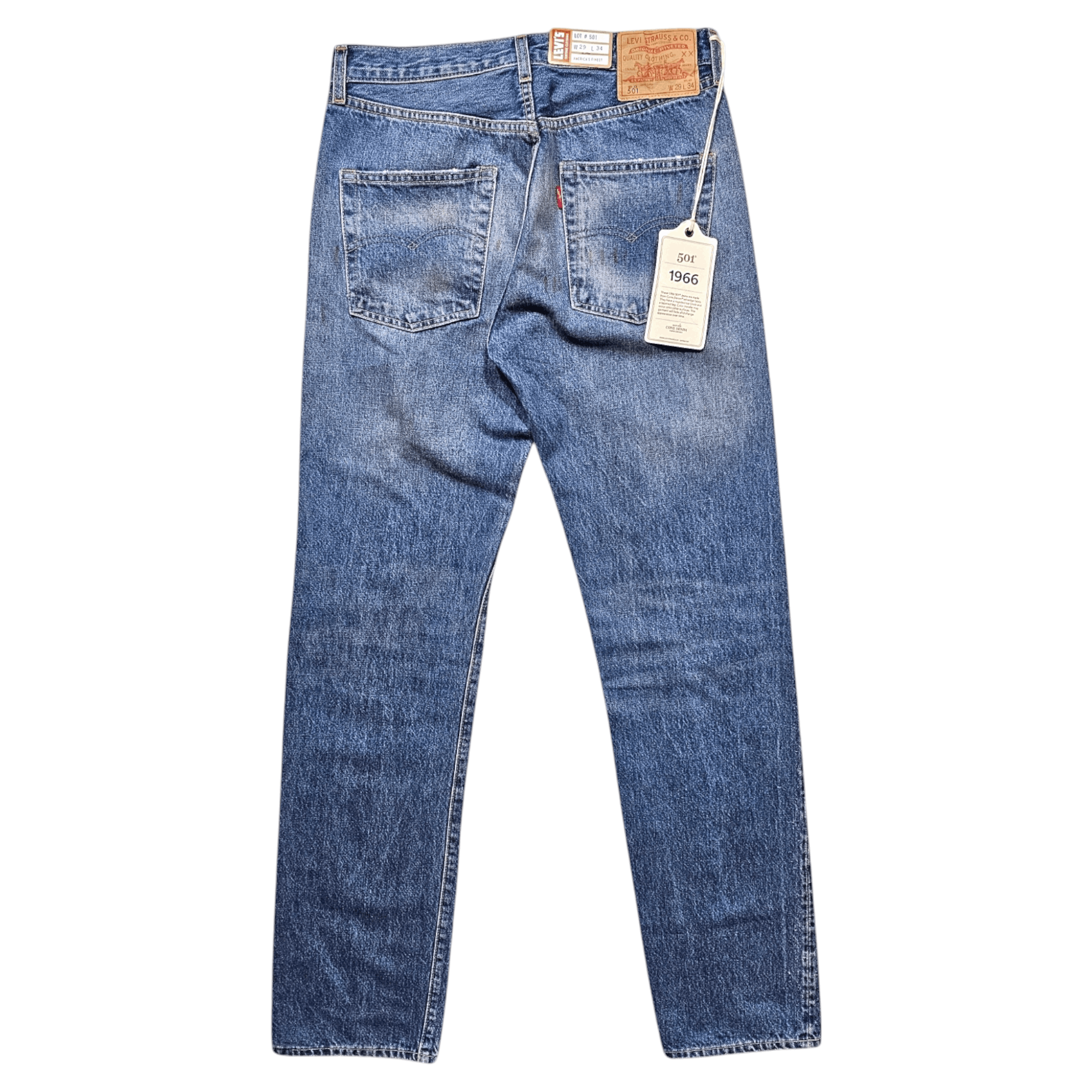 Levi's Vintage Clothing NWT LVC Levi's Vintage Clothing 1966 501 XX Big E Selvedge Size US 29 - 7 Thumbnail