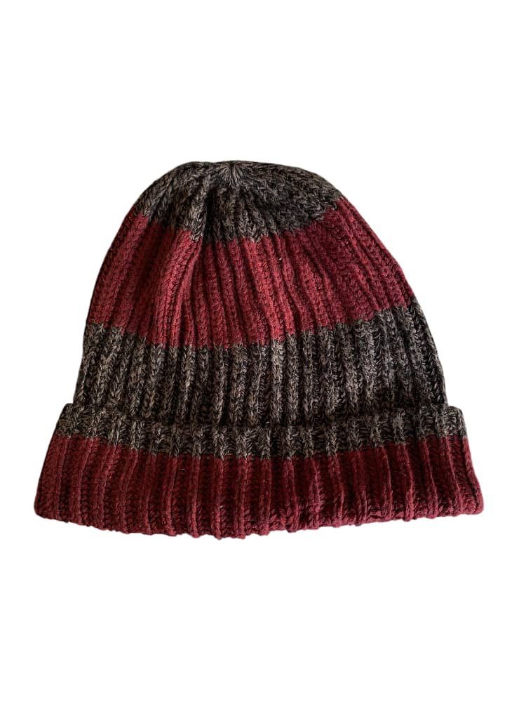 Japanese Brand × Uniqlo Uniqlo Heattech Stripe Long Beanie Hats Size ONE SIZE - 2 Thumbnail