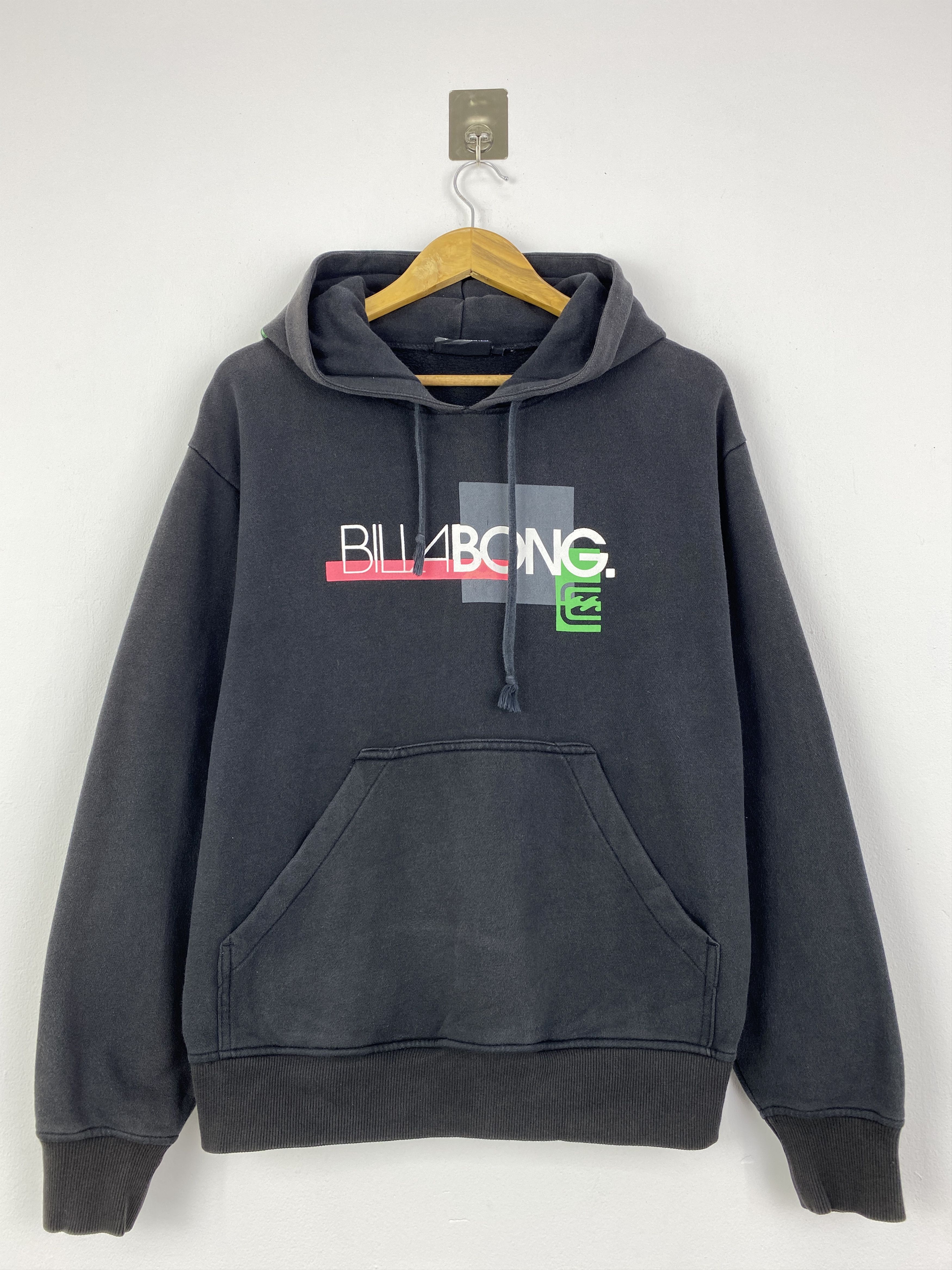 Billabong Vintage 90s Billabong Spell Out Pullover Hoodie SH0078 Size US S / EU 44-46 / 1 - 1 Thumbnail