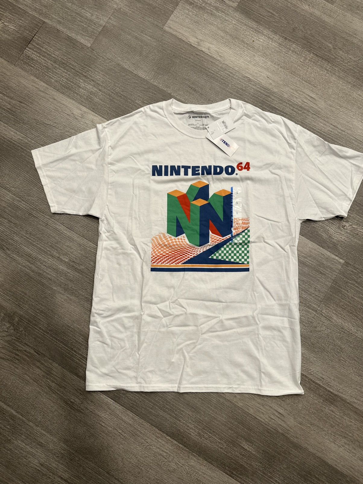 Nintendo Nintendo 64 Graphic T Shirt New w/ Tags - Size L Size US L / EU 52-54 / 3 - 1 Thumbnail