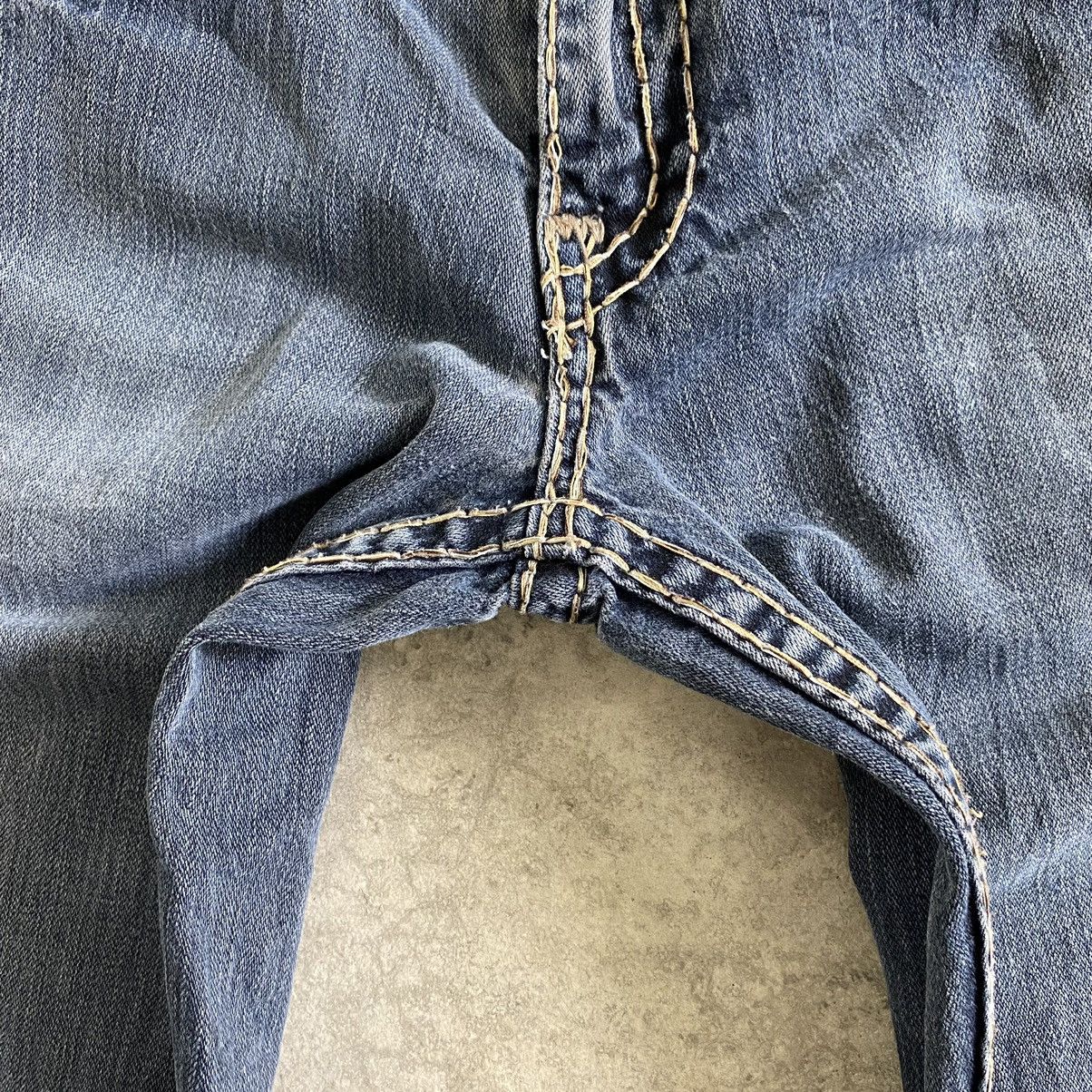 True Religion Vintage True Religion Billy Super T Flared Denim Jeans Size US 32 / EU 48 - 12 Thumbnail