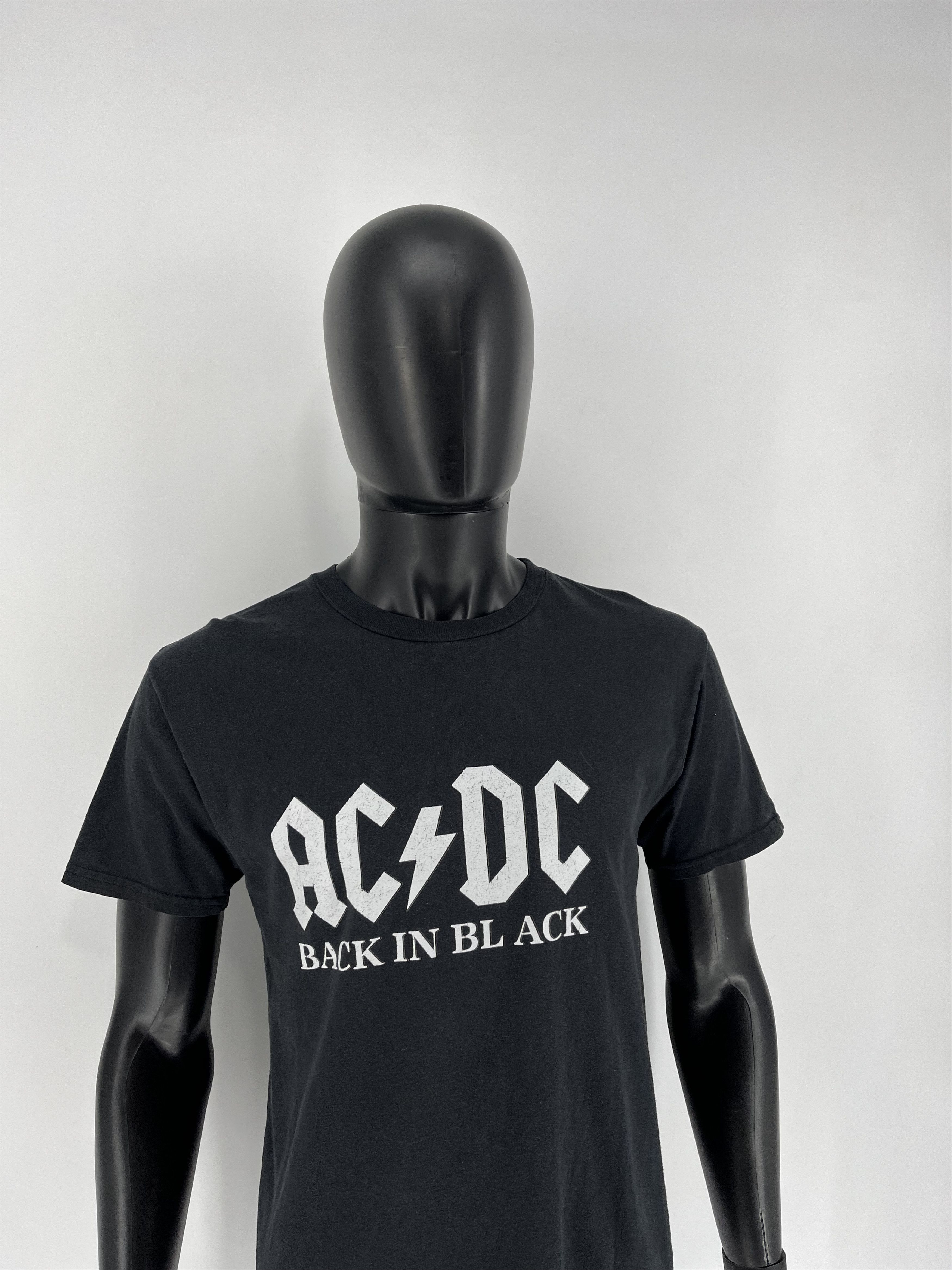 AC/DC Vintage Y2K AC/DC ACDC Black In Evrope Tour Big Logo Size US M / EU 48-50 / 2 - 3 Thumbnail