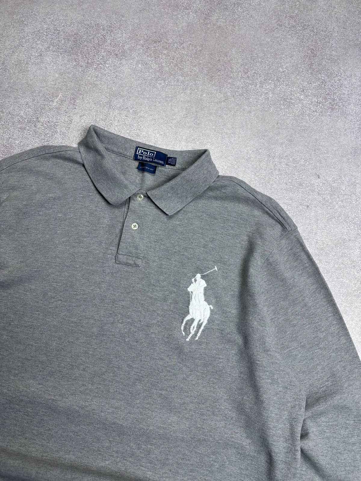 Polo Ralph Lauren Vintage Polo Ralph Lauren Big Pony Rugby Longsleeve Shirt Size US XXL / EU 58 / 5 - 4 Thumbnail