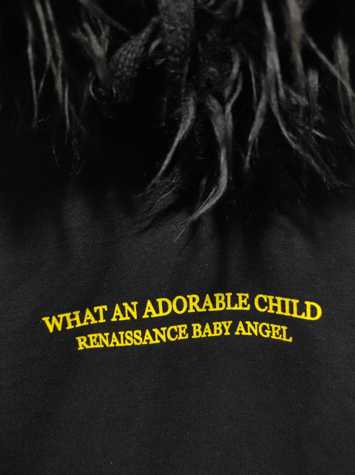 Japanese Brand Ambler Renaissance Baby Angel fur hoodie Size US L / EU 52-54 / 3 - 5 Thumbnail
