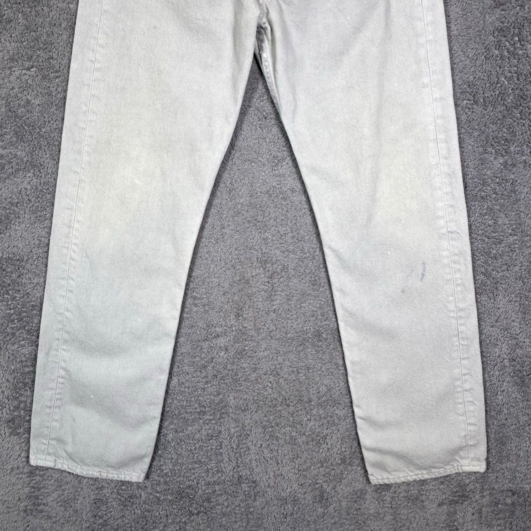 Levi's VINTAGE Levi's 501XX Jeans Men 29x30 USA Made 1995 Button Fly Grunge 90s Gray Size US 31 - 2 Thumbnail