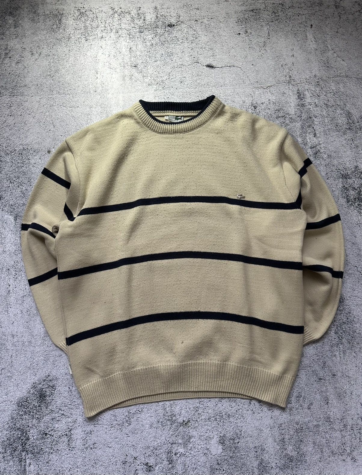 Lacoste Vintage Chemise Lacoste Sweater Y2K Logo Size US L / EU 52-54 / 3 - 1 Thumbnail