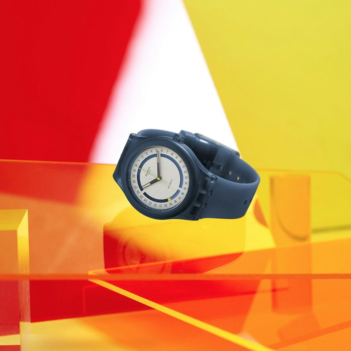 Swatch SWATCH SISTEM51 HODINKEE STOPLIGHT NEON REMIX Size ONE SIZE - 7 Thumbnail